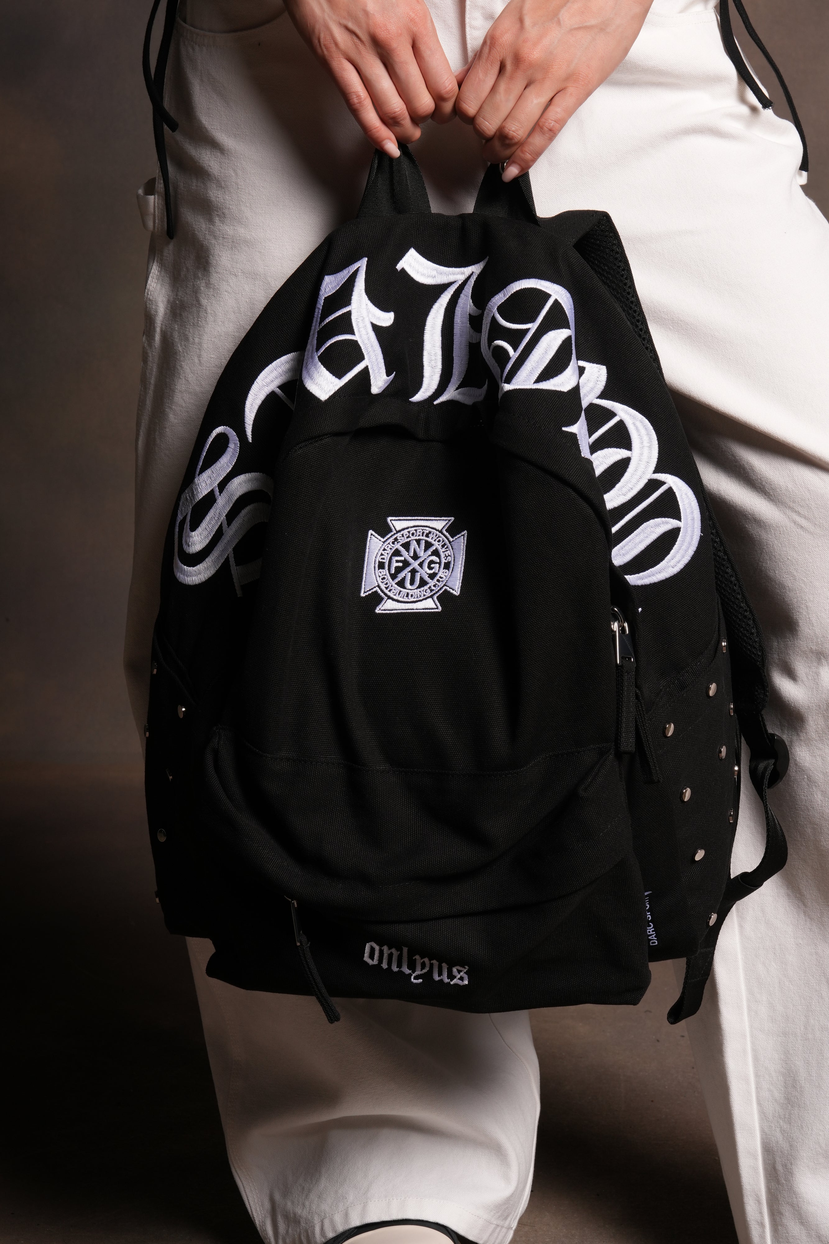 Wolves Chopper Everyday Backpack in Black