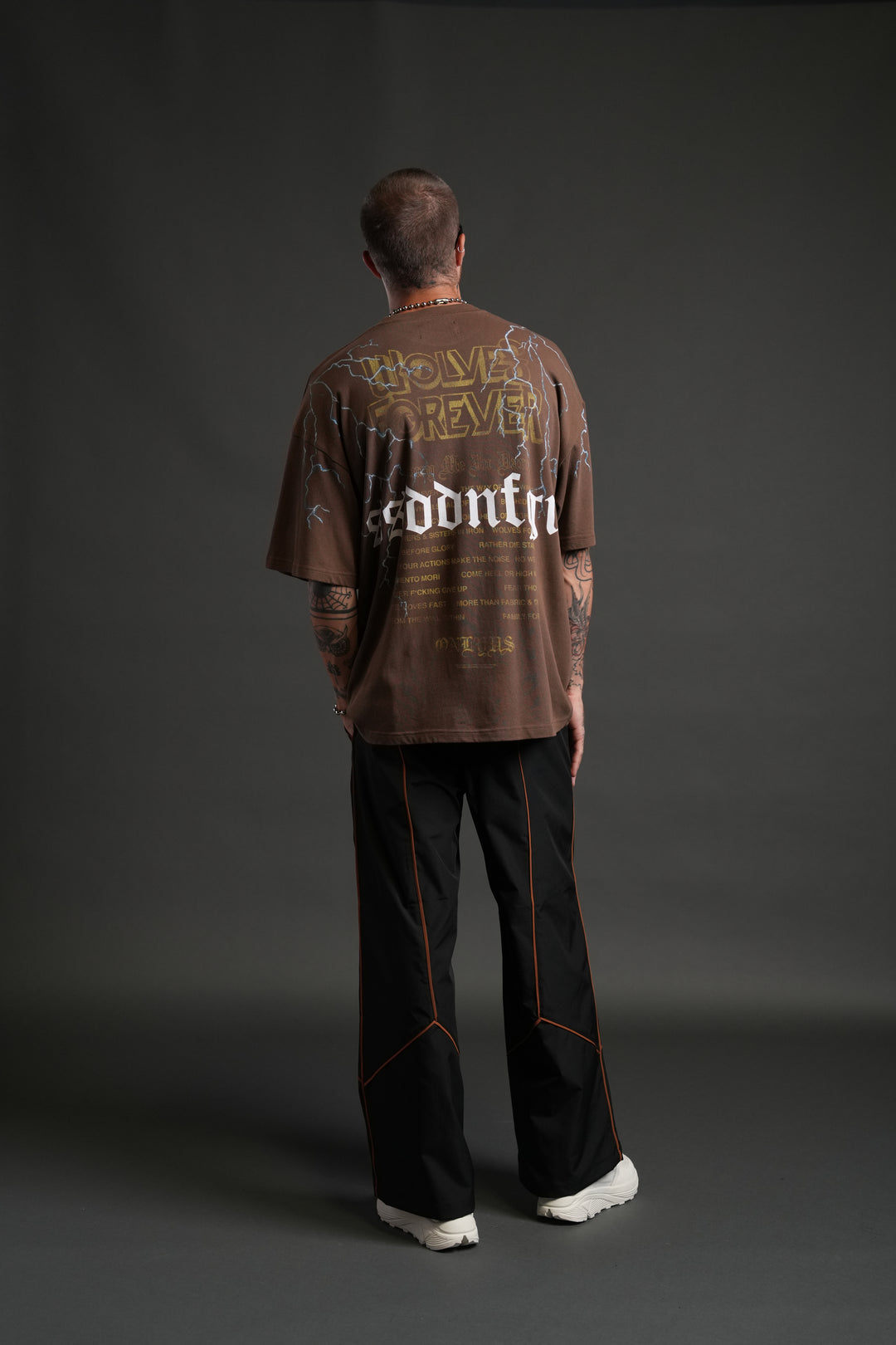 Darc Storm "Premium" Oversized Tee in Desert Dust