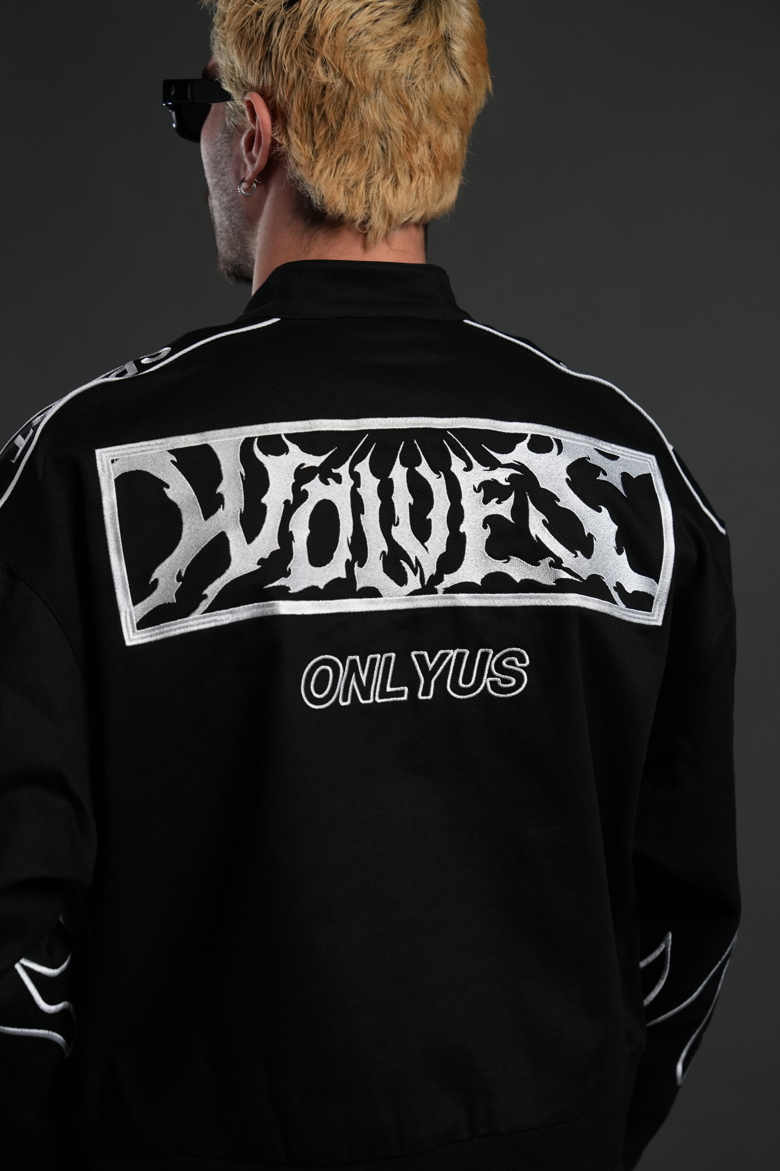 Ride The Fire V2 Gordon Racing Jacket in Black