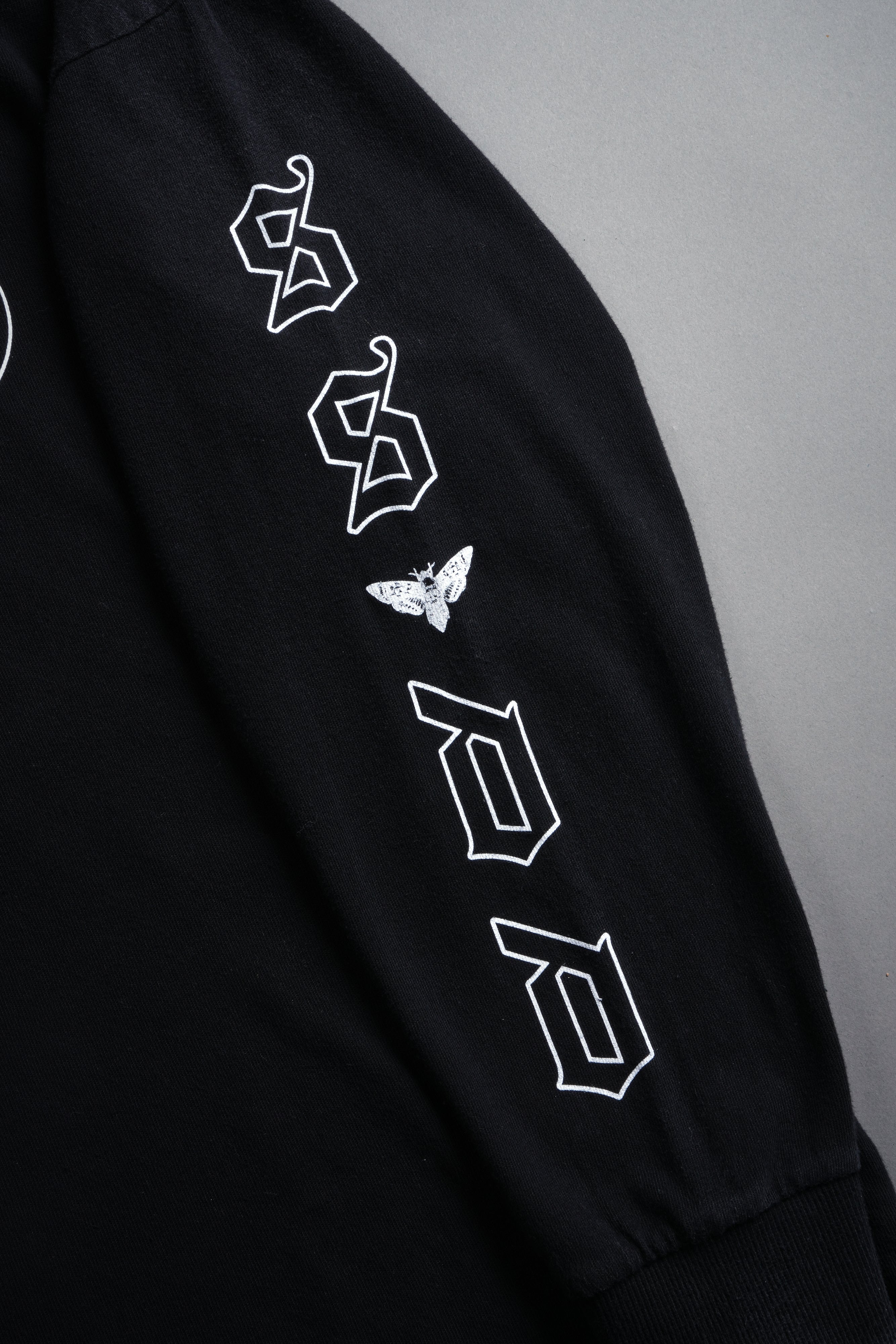 Kazoku Okami Premium Box Cut Ls Tee in Black