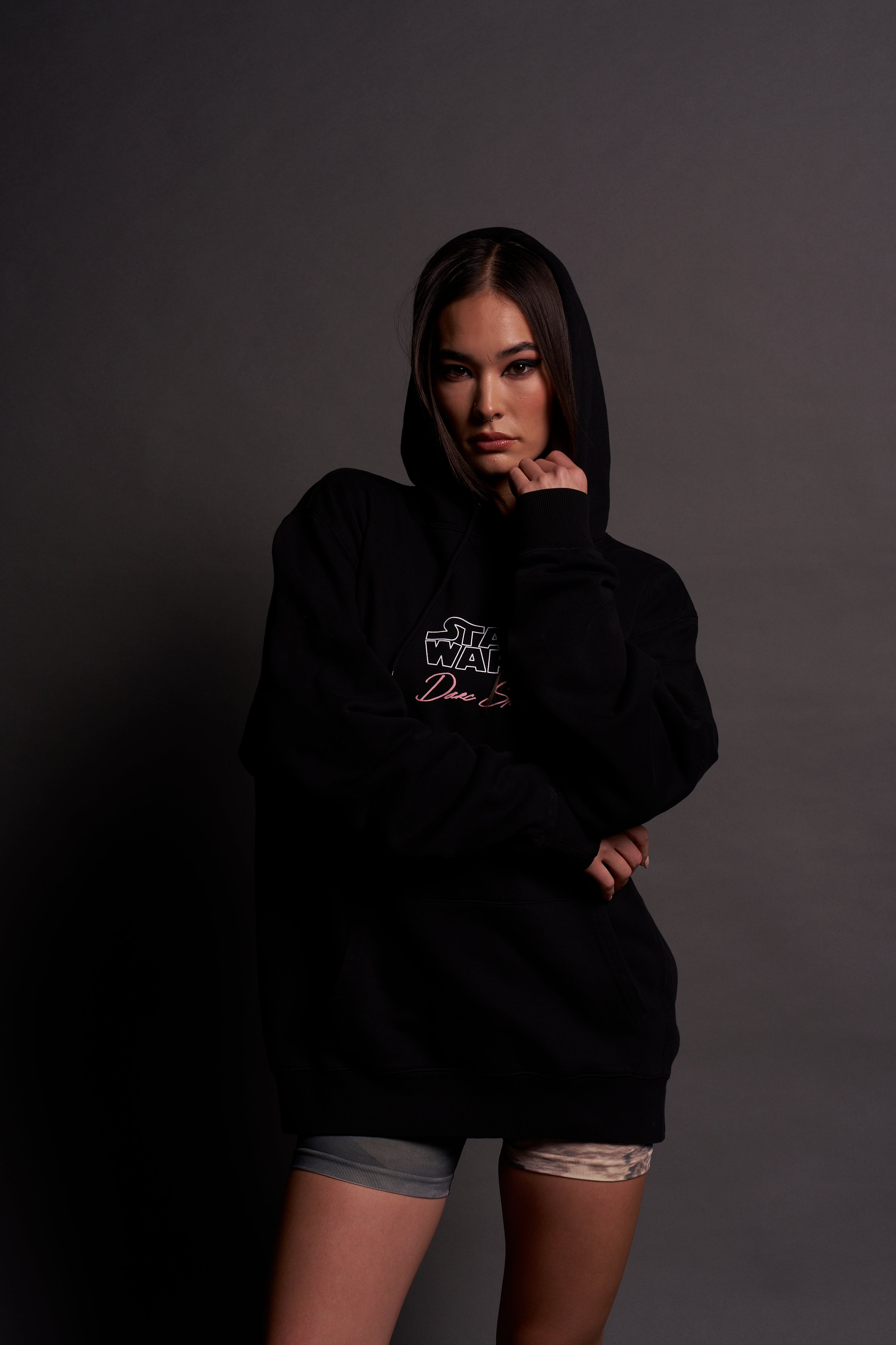 Forbidden Love She "Dakota" Hoodie in Black