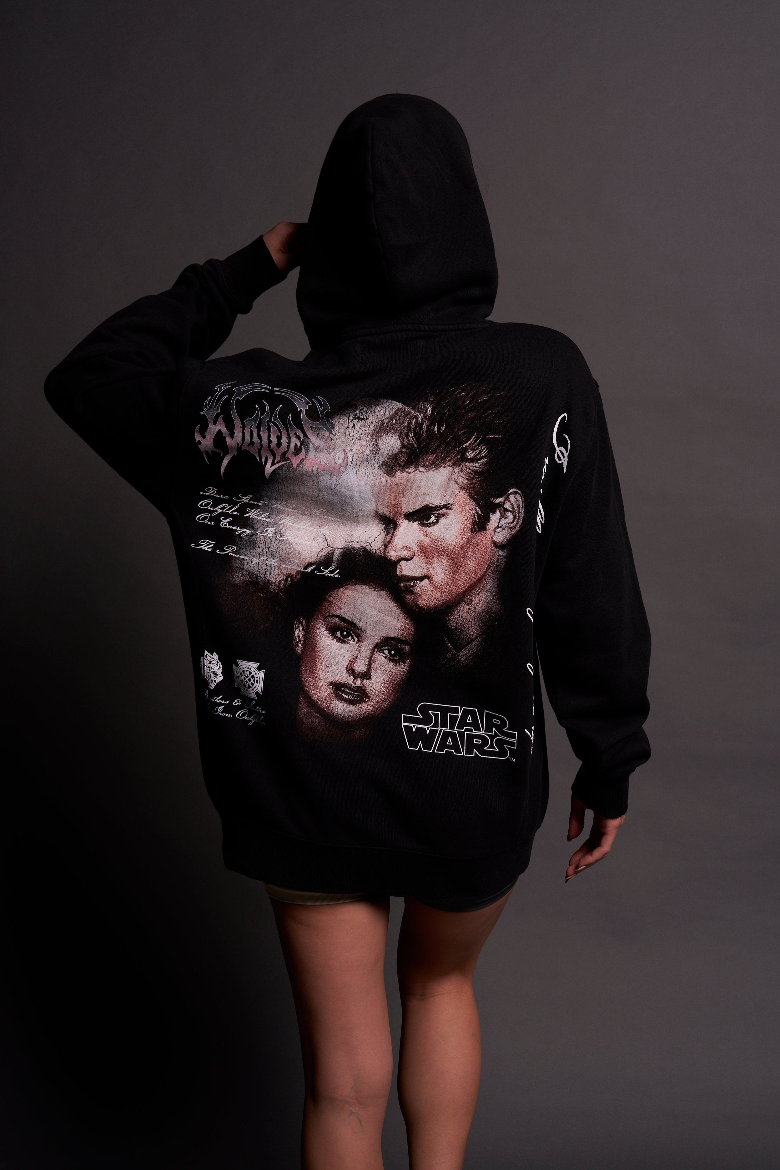 Forbidden Love She "Dakota" Hoodie in Black