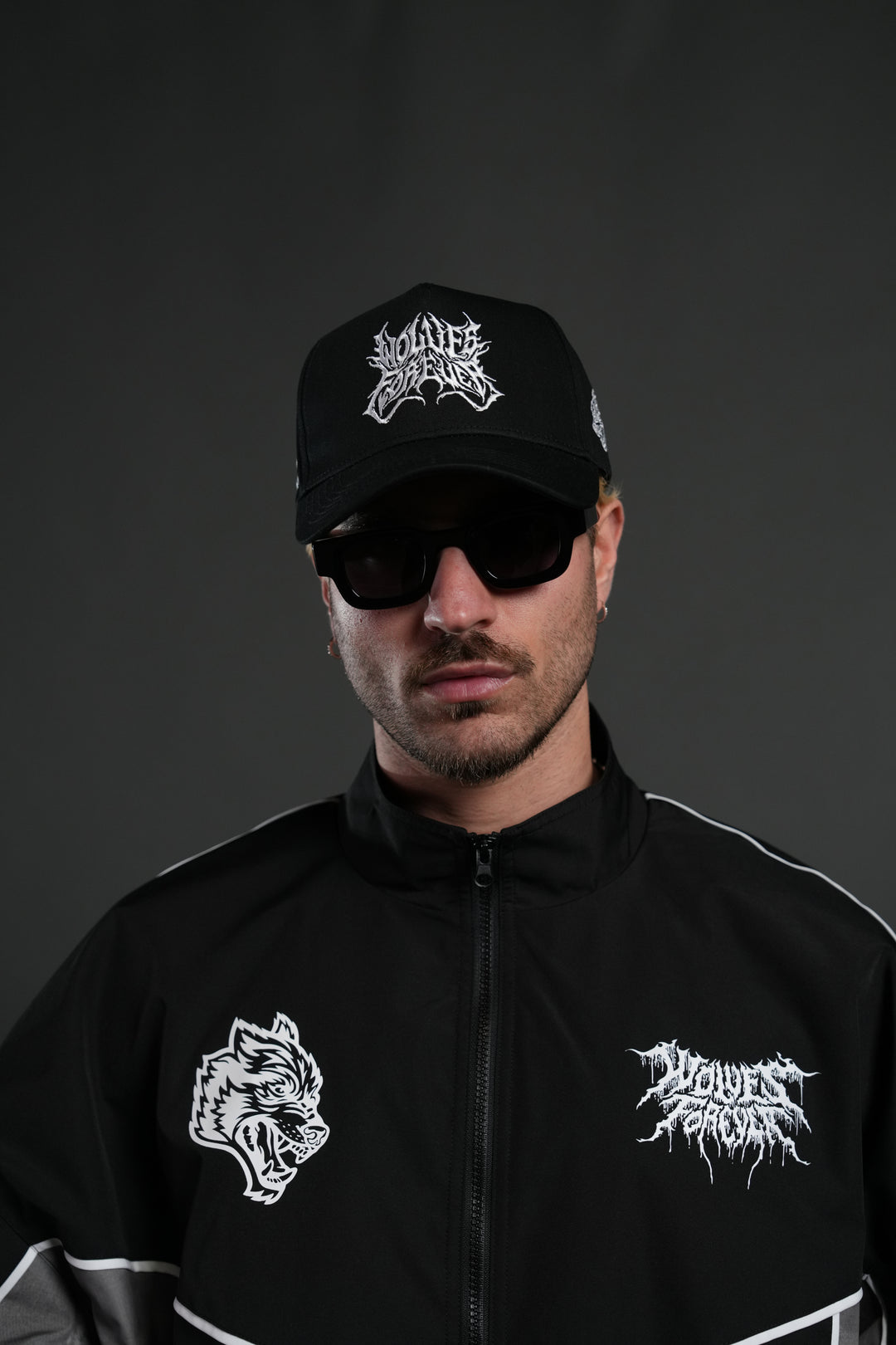 Sheer Loyalty 5 Panel Hat in Black