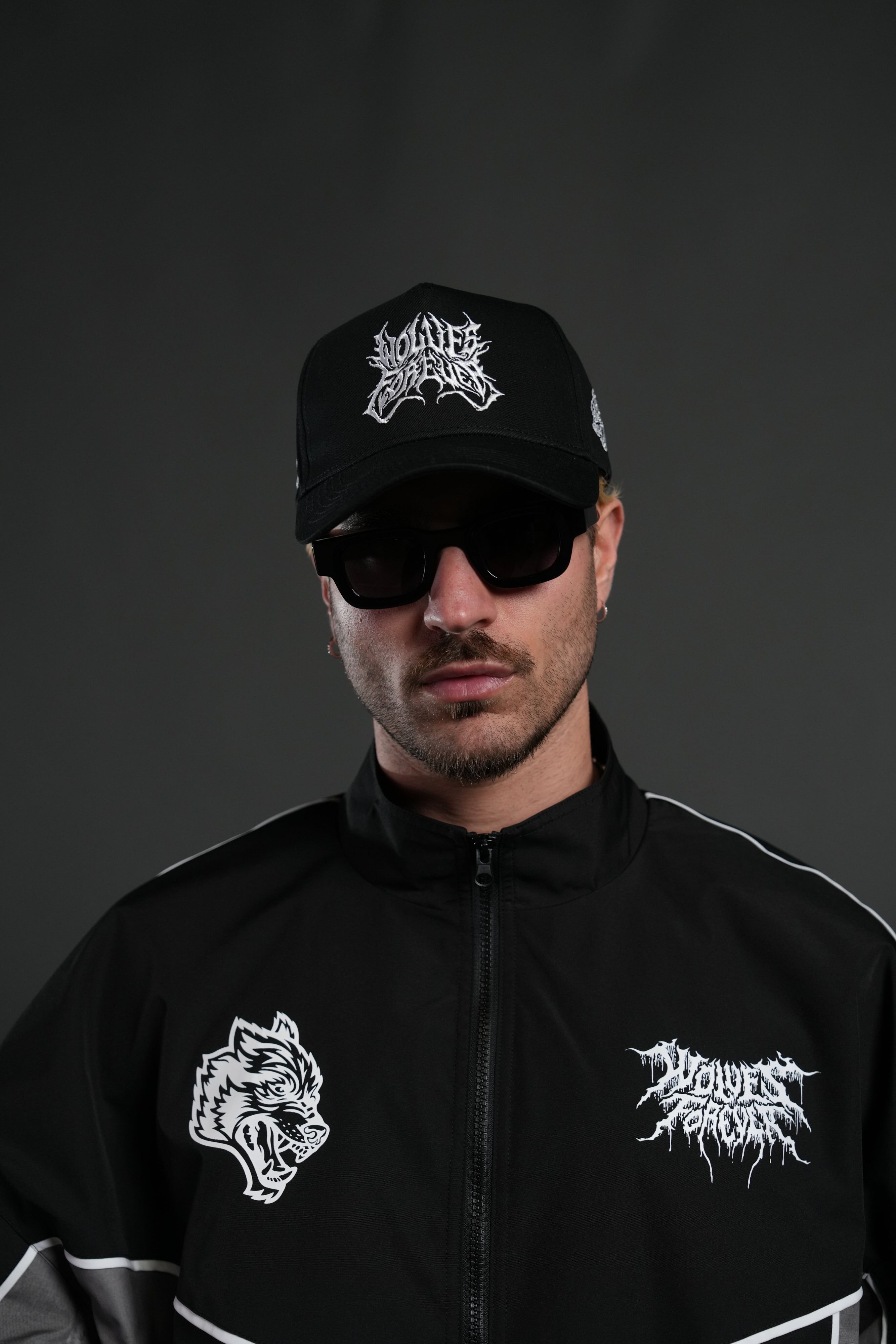 Sheer Loyalty 5 Panel Hat in Black