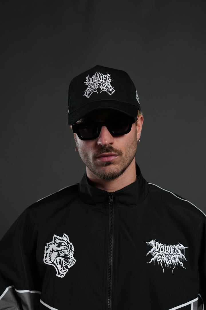 Sheer Loyalty 5 Panel Hat in Black