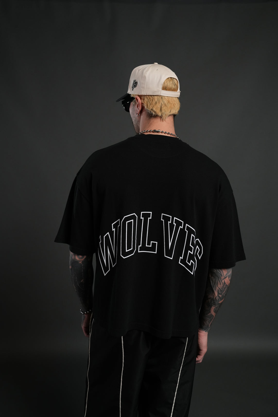 Wolf of the Flame Premium "Box Cut" Tee in Black