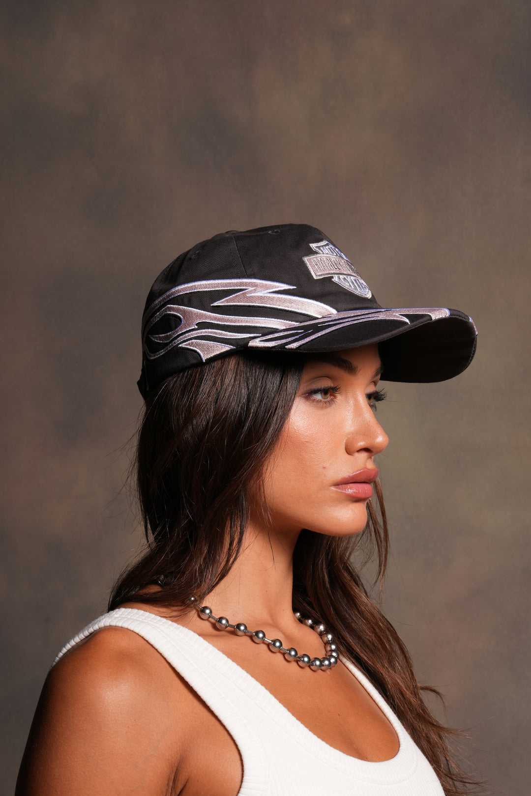 Real Recognize Real Dad Hat (V2) in Wolf Gray/Light Mauve