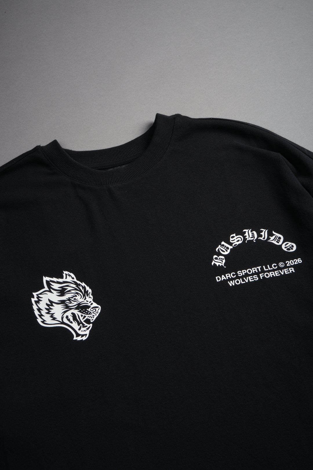 Shutendoji Premium Oversized Tee in Black