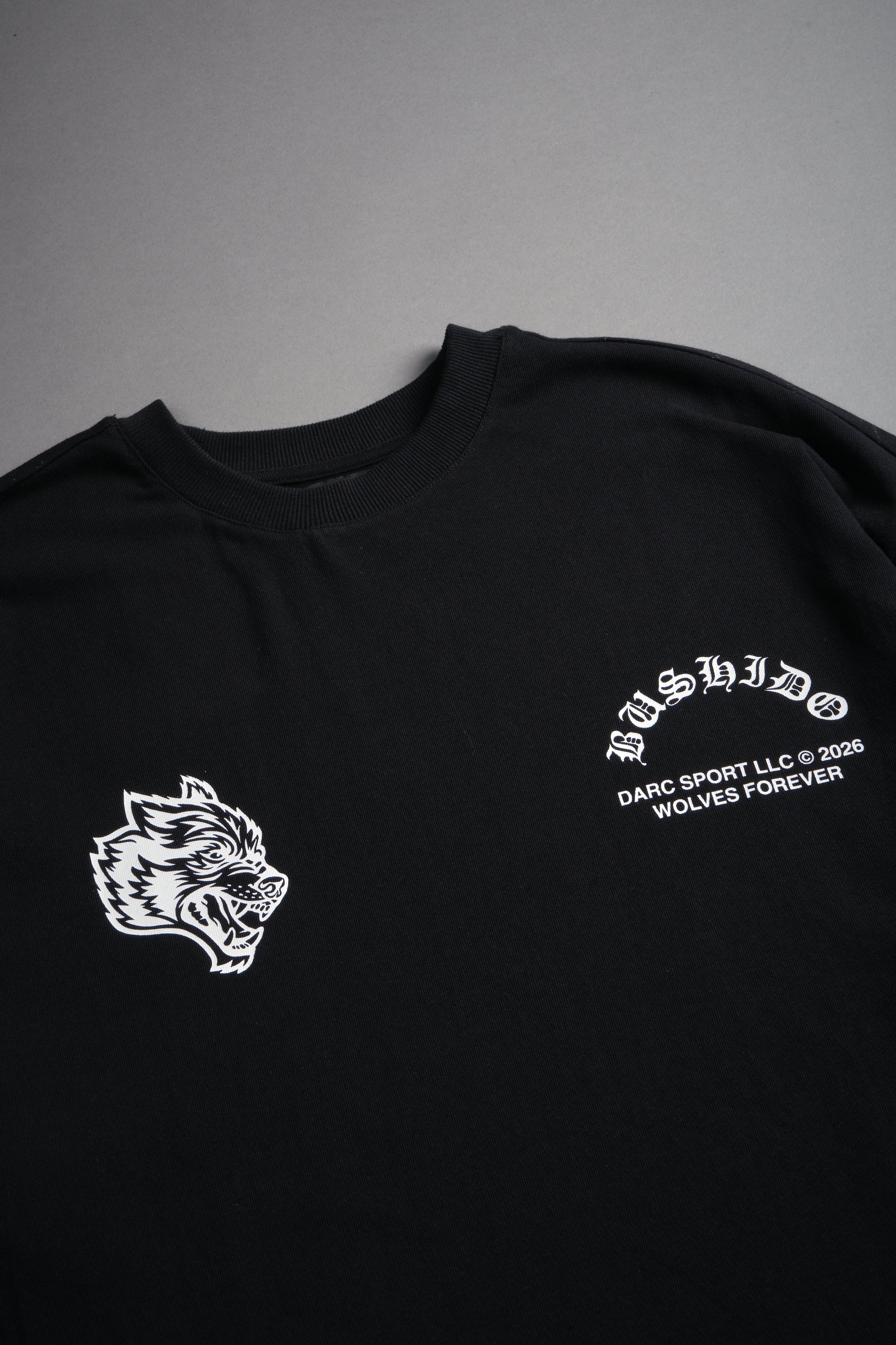 Shutendoji Premium Oversized Tee in Black