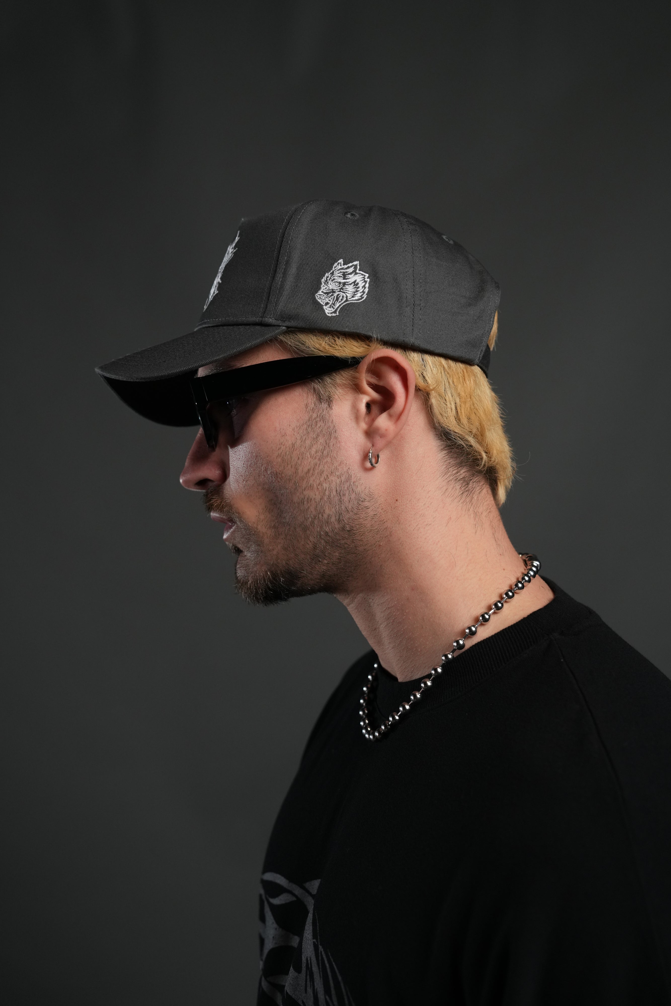 Sheer Loyalty 5 Panel Hat in Wolf Gray