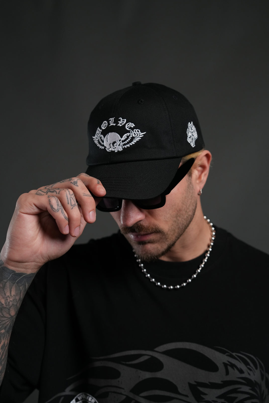 Darc Creed Dad Hat V2 in Black