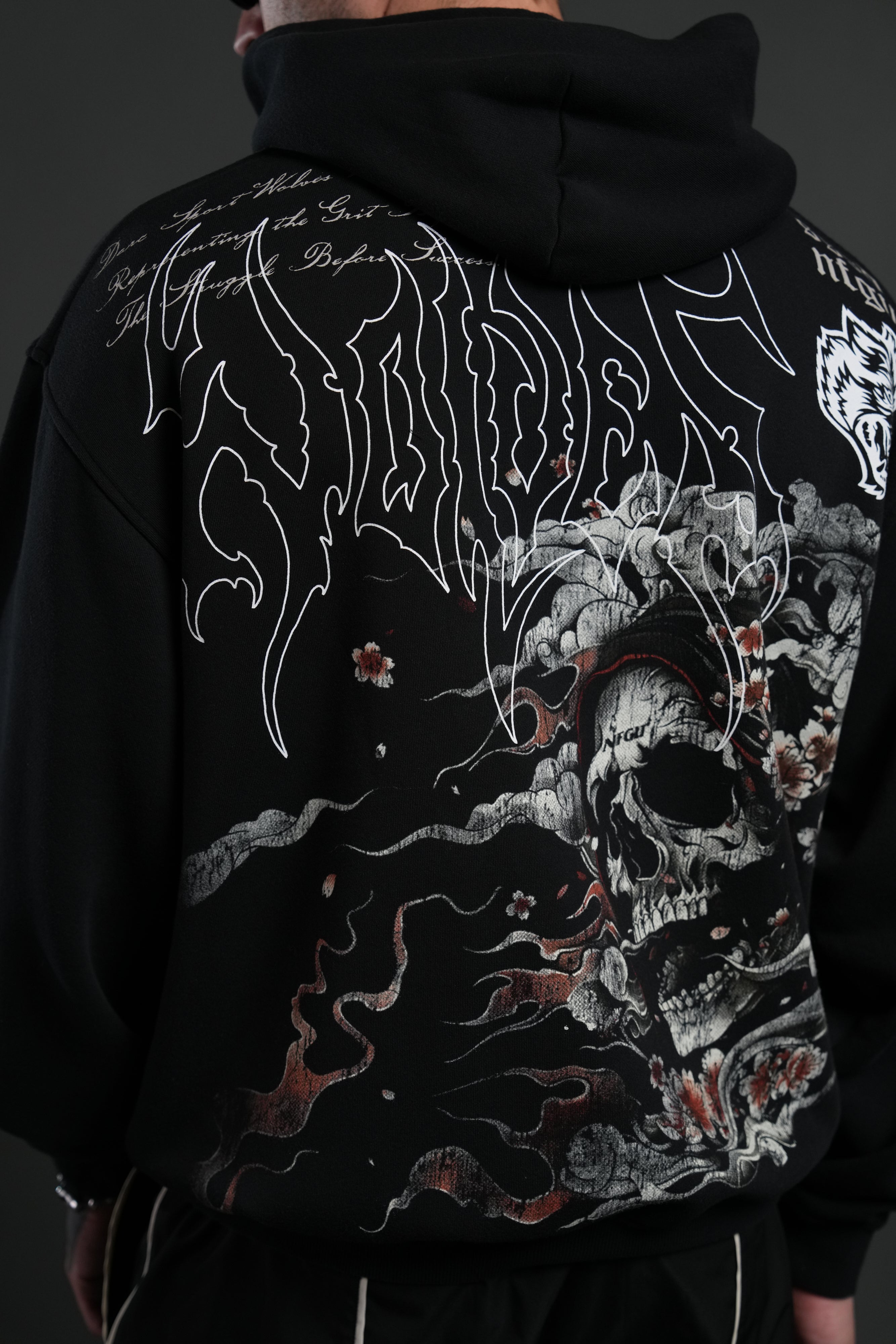 Shonen's Past "Pierce" Hoodie in Black