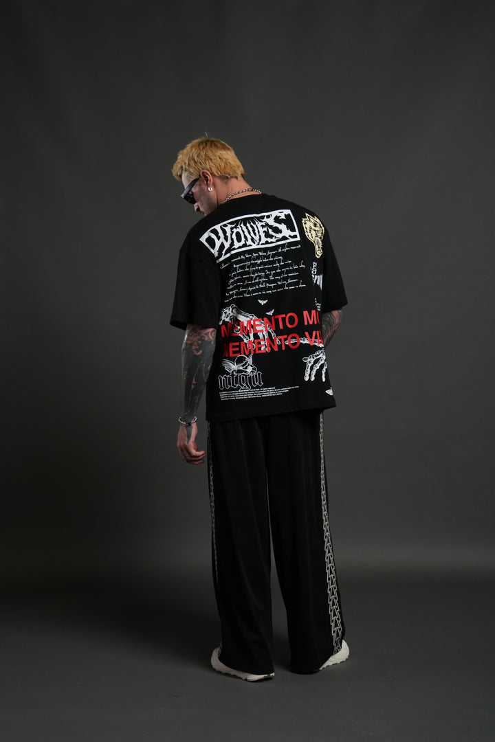 Create V2 "Premium" Oversized Tee in Black