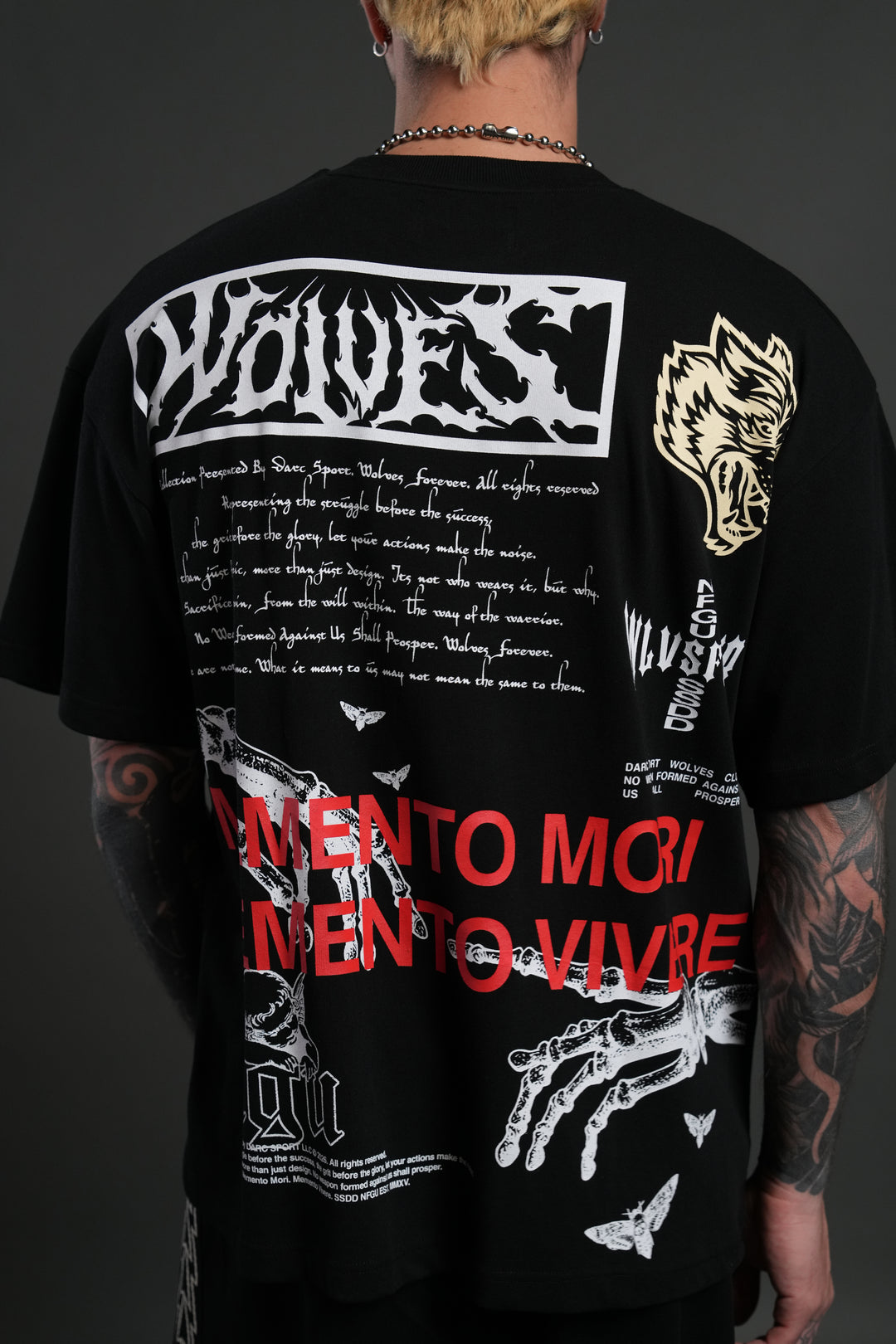 Create V2 "Premium" Oversized Tee in Black