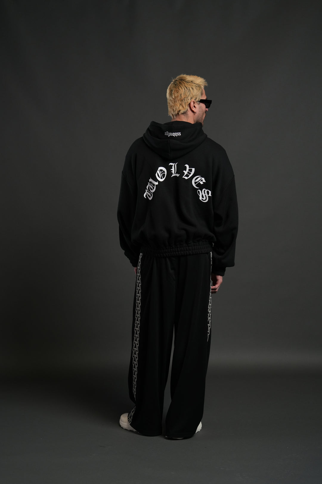 Darc Angel "Chambers" Zip Hoodie in Black