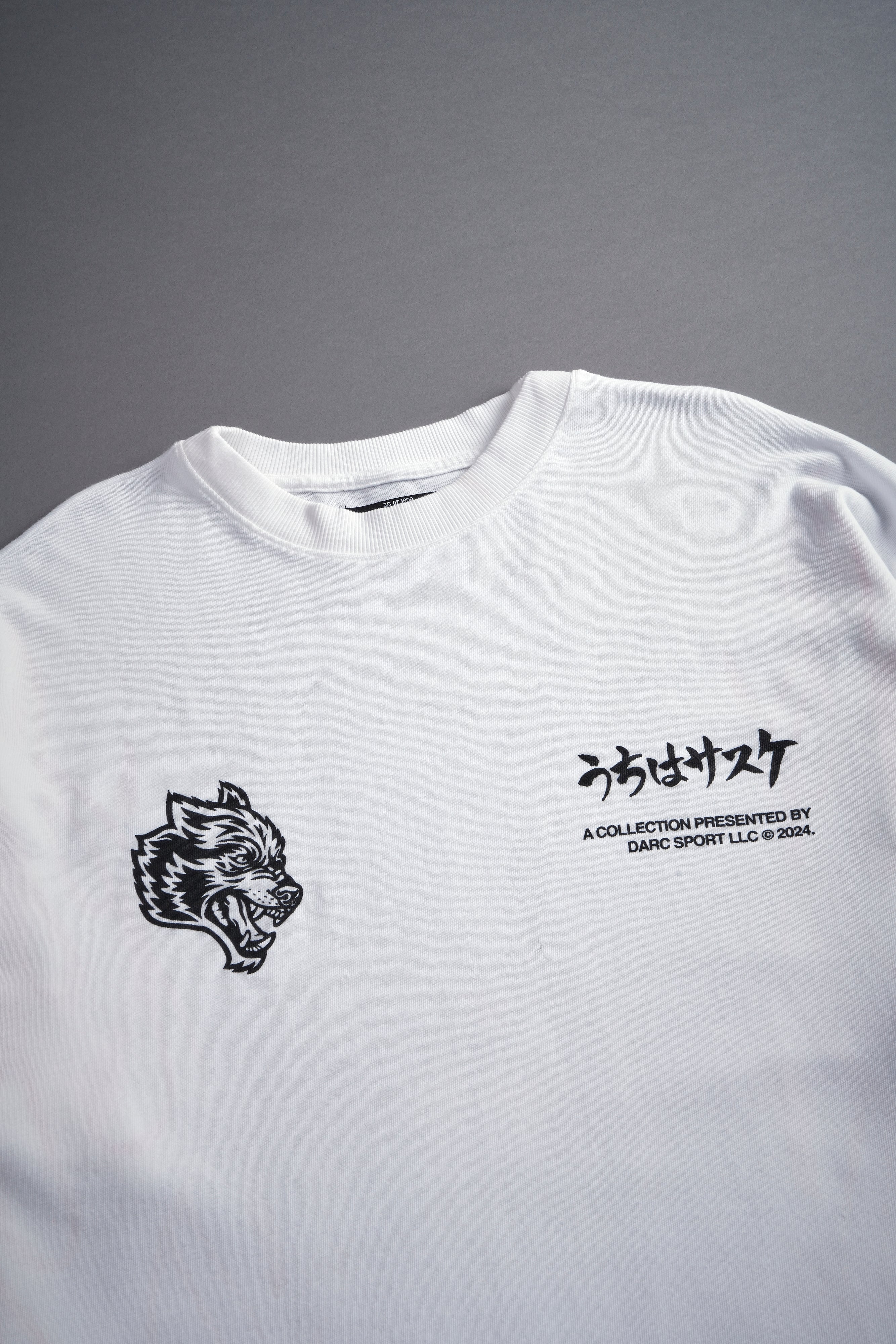 The Path I Walk V2 "Premium" Oversized Tee in White