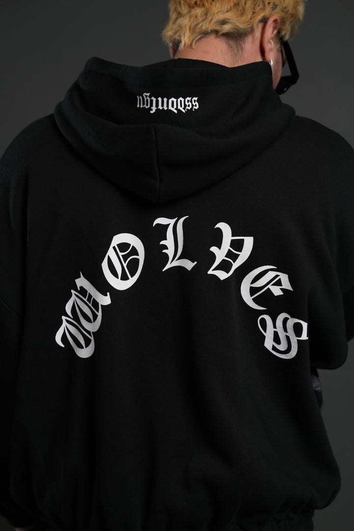 Darc Angel "Chambers" Zip Hoodie in Black