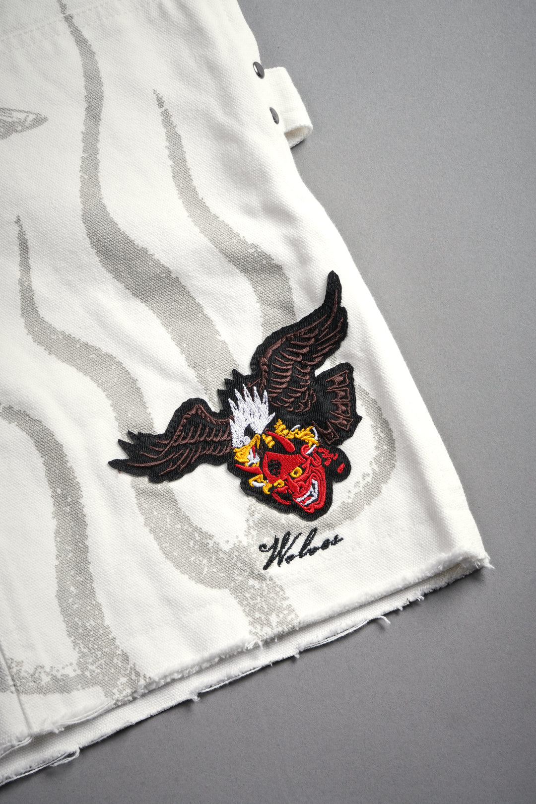The Eagle & The Oni Hoffa Shorts in Cream