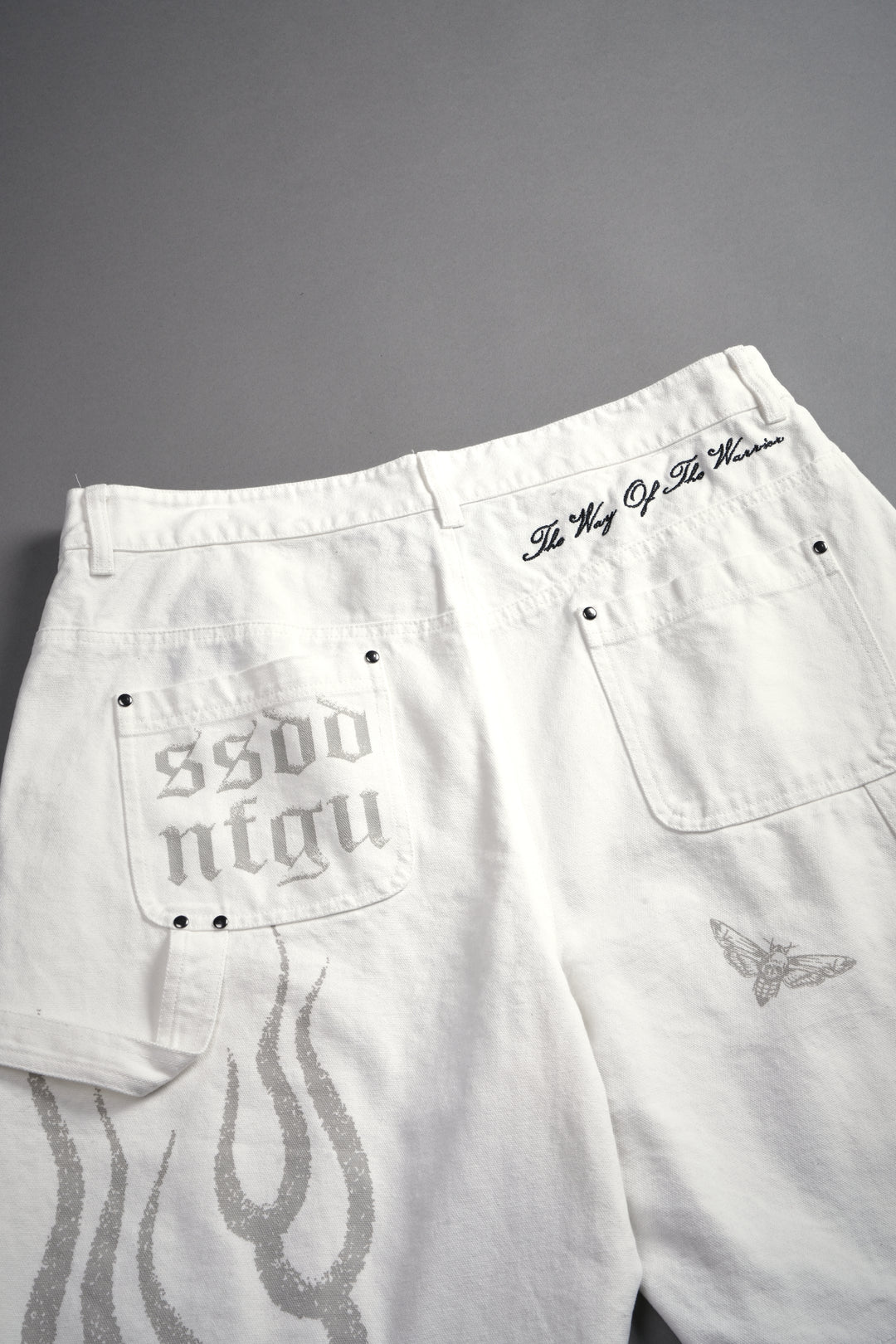 The Eagle & The Oni Hoffa Shorts in Cream