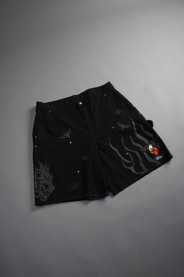 The Eagle & The Oni Hoffa Shorts in Black
