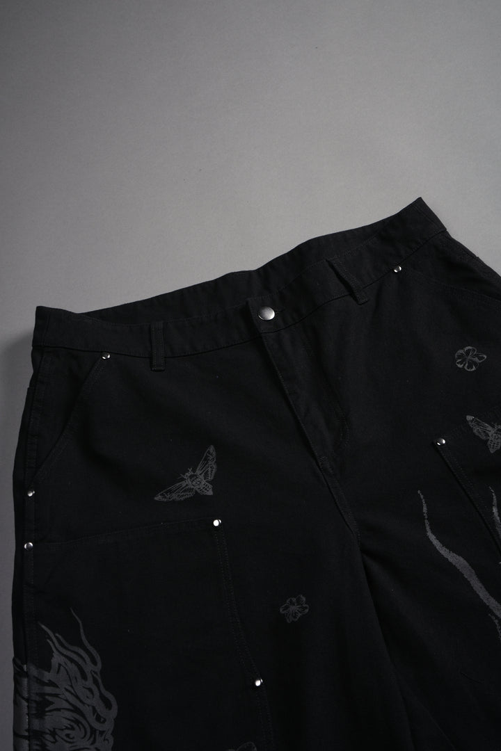 The Eagle & The Oni Hoffa Shorts in Black