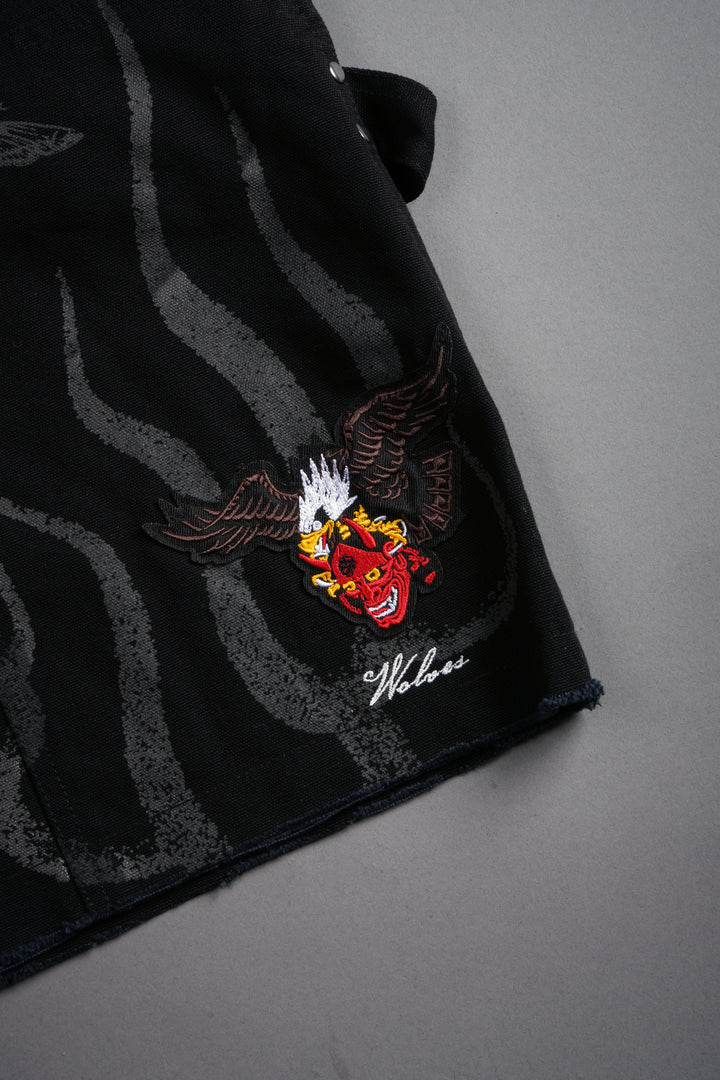 The Eagle & The Oni Hoffa Shorts in Black