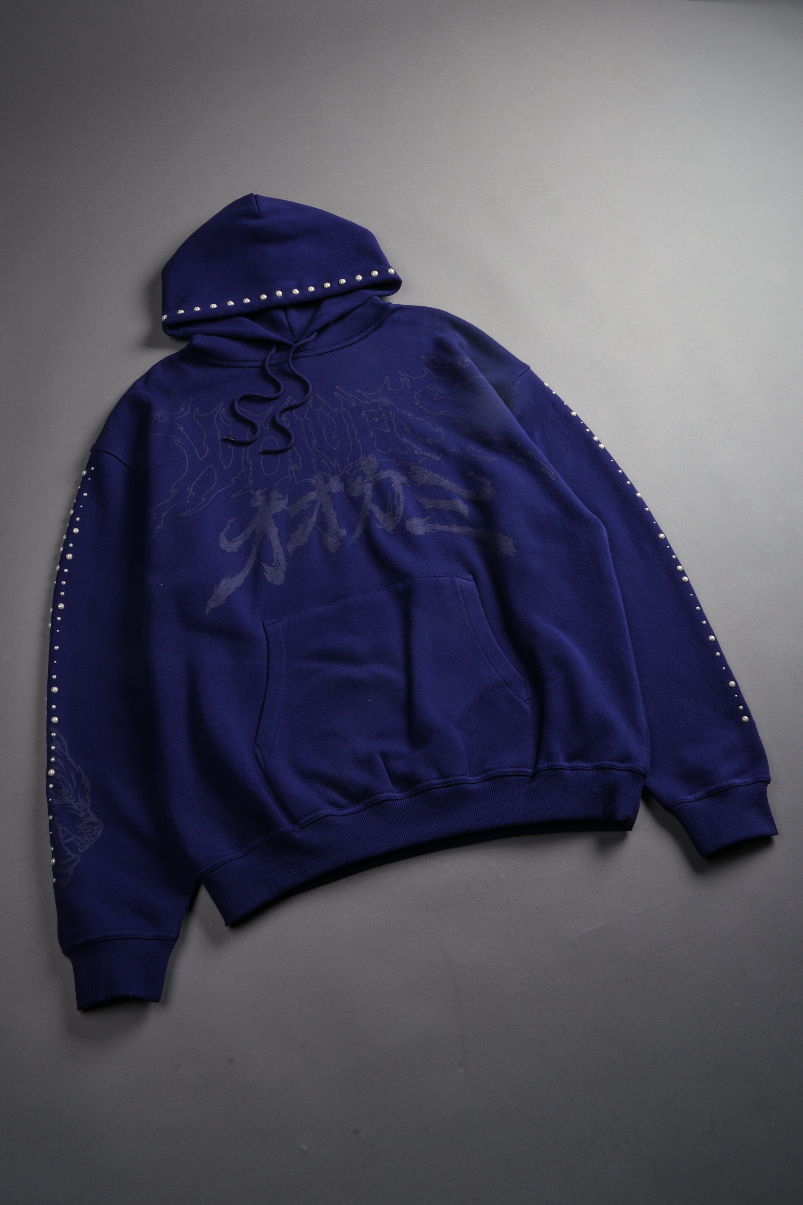 Okami Forever Bishop Hoodie in Royal Navy