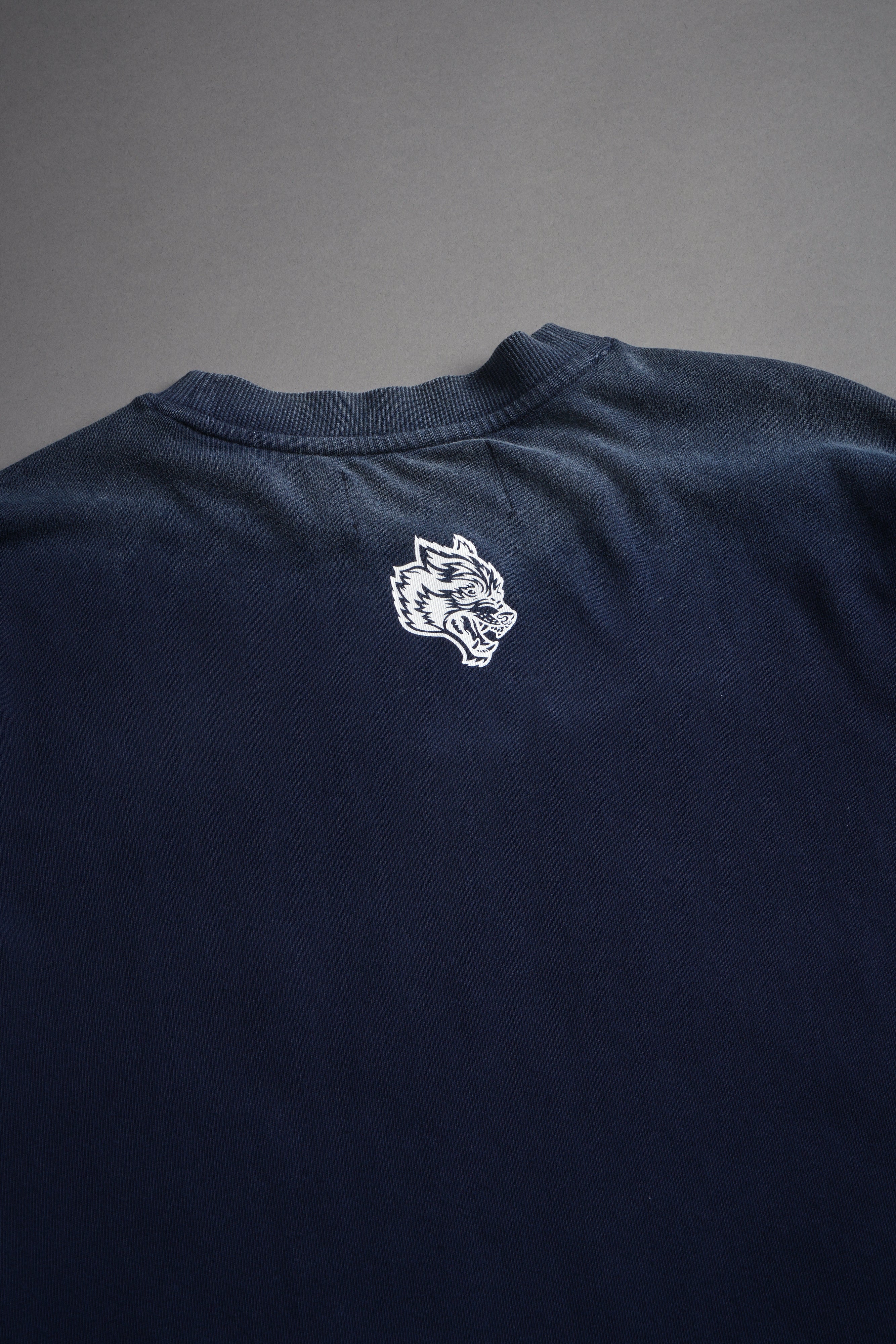 Ssddnfgu Bushido Premium Oversized Tee in Navy