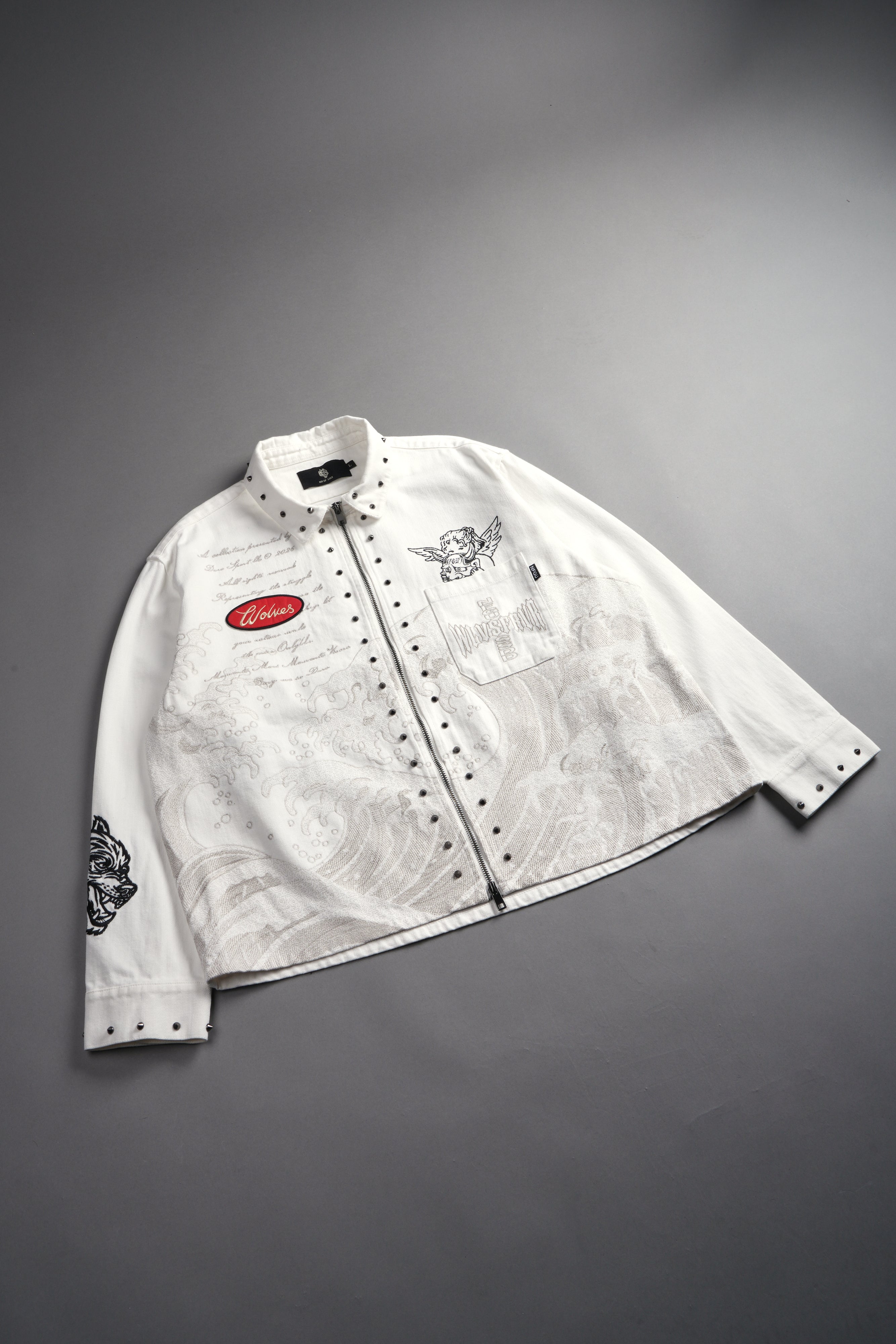 Great Wave Ls Vince Shirt in Cream