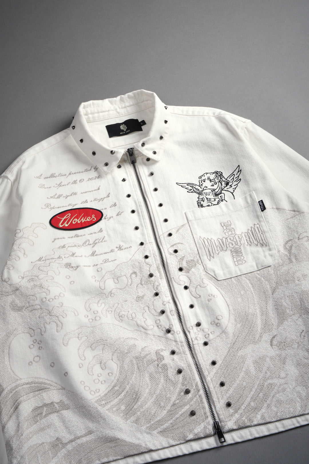 Great Wave Ls Vince Shirt in Cream