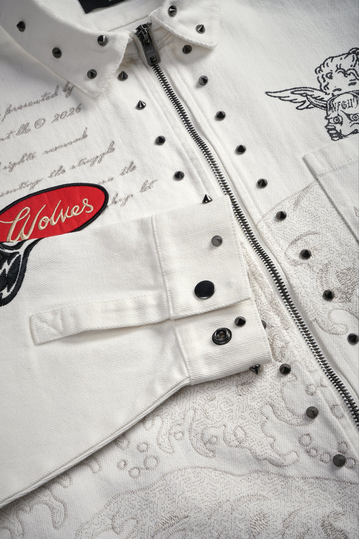 Great Wave Ls Vince Shirt in Cream