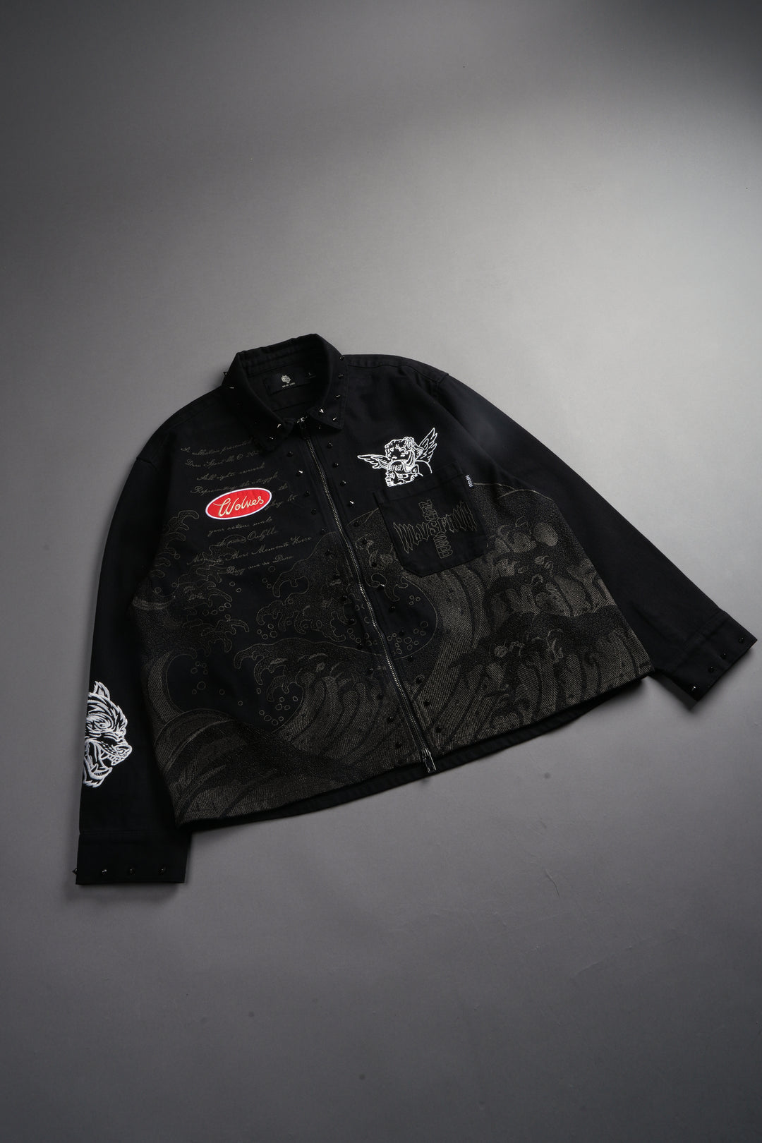 Great Wave Ls Vince Shirt in Black
