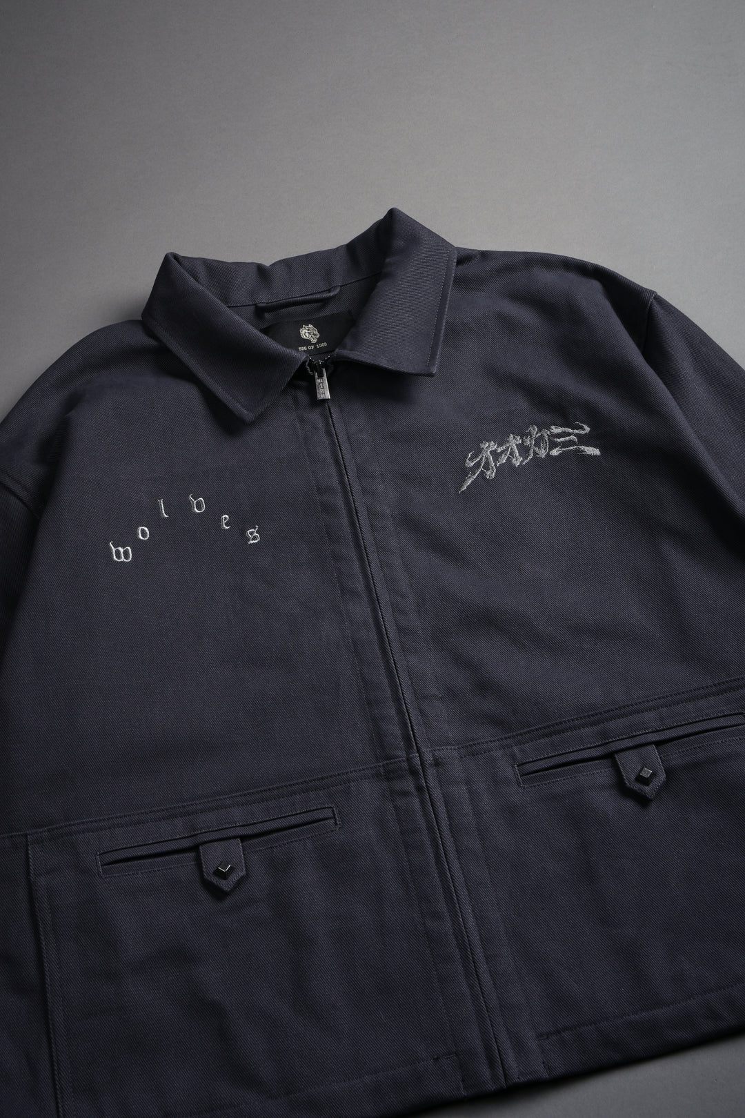 Oni-Genba Redford Shirt Jacket in Washed Navy