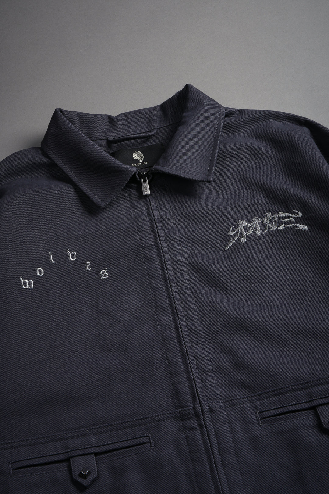 Oni-Genba Redford Shirt Jacket in Washed Navy