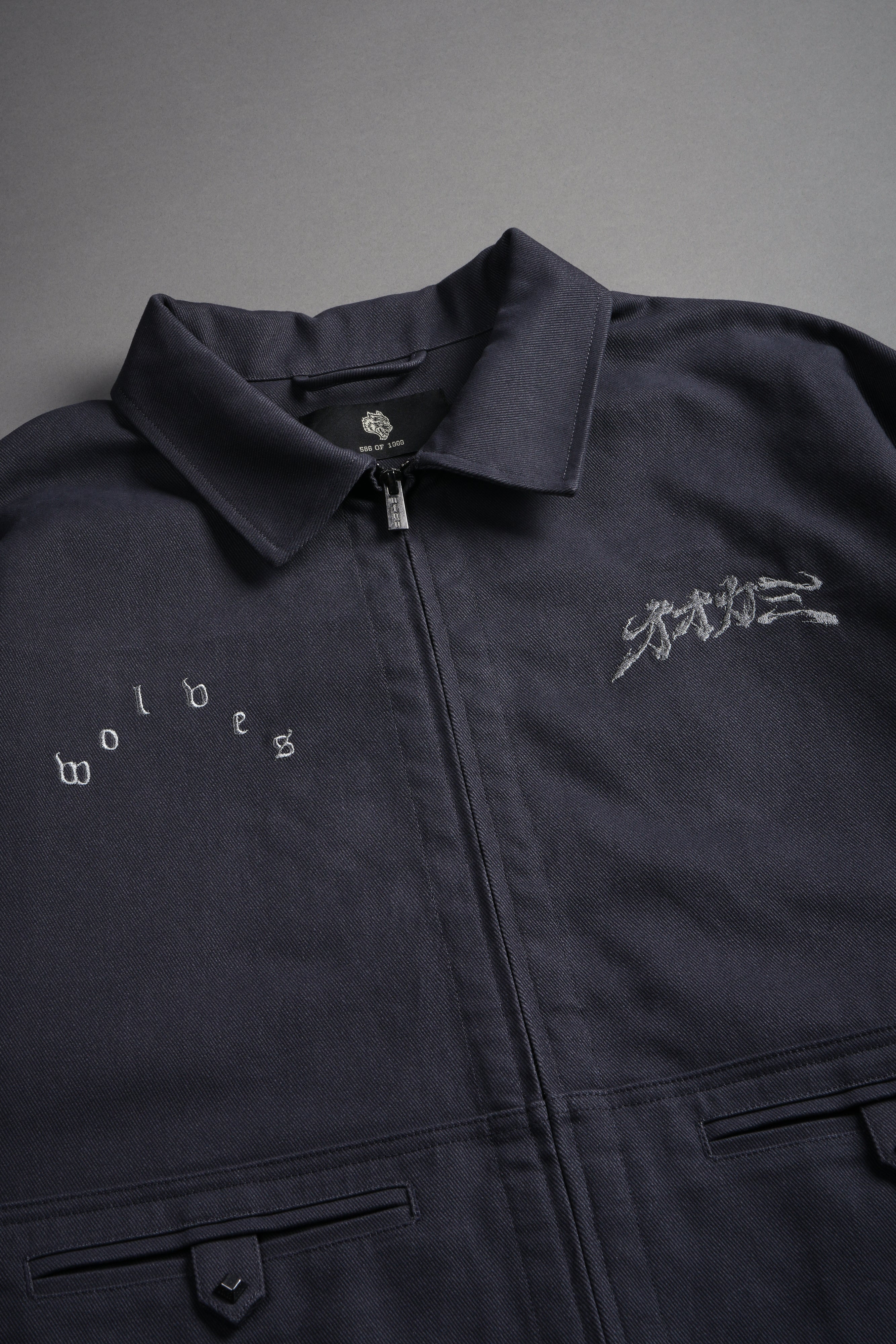 Oni-Genba Redford Shirt Jacket in Washed Navy