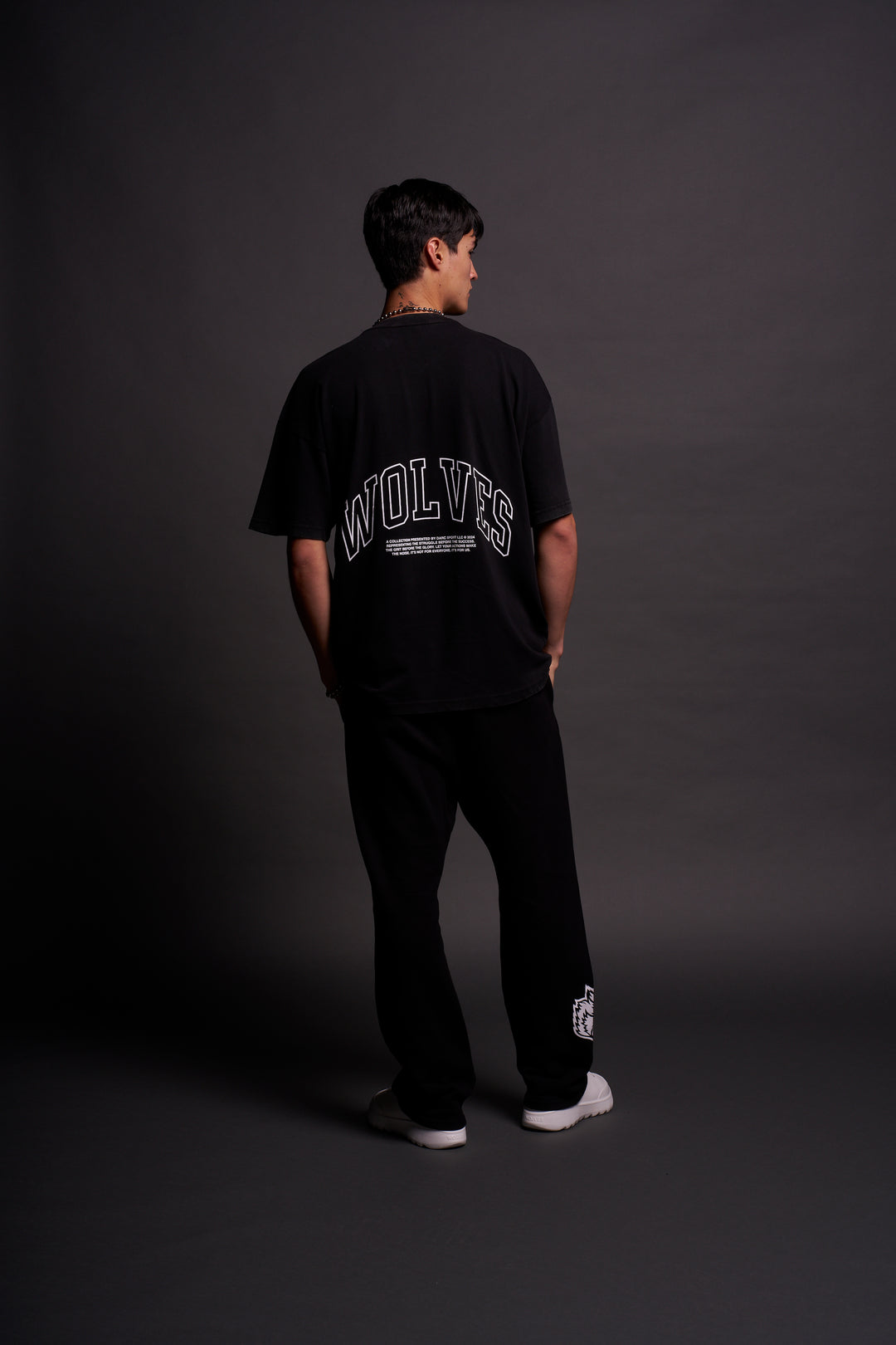 Rock V2 "Premium" Oversized Tee in Black