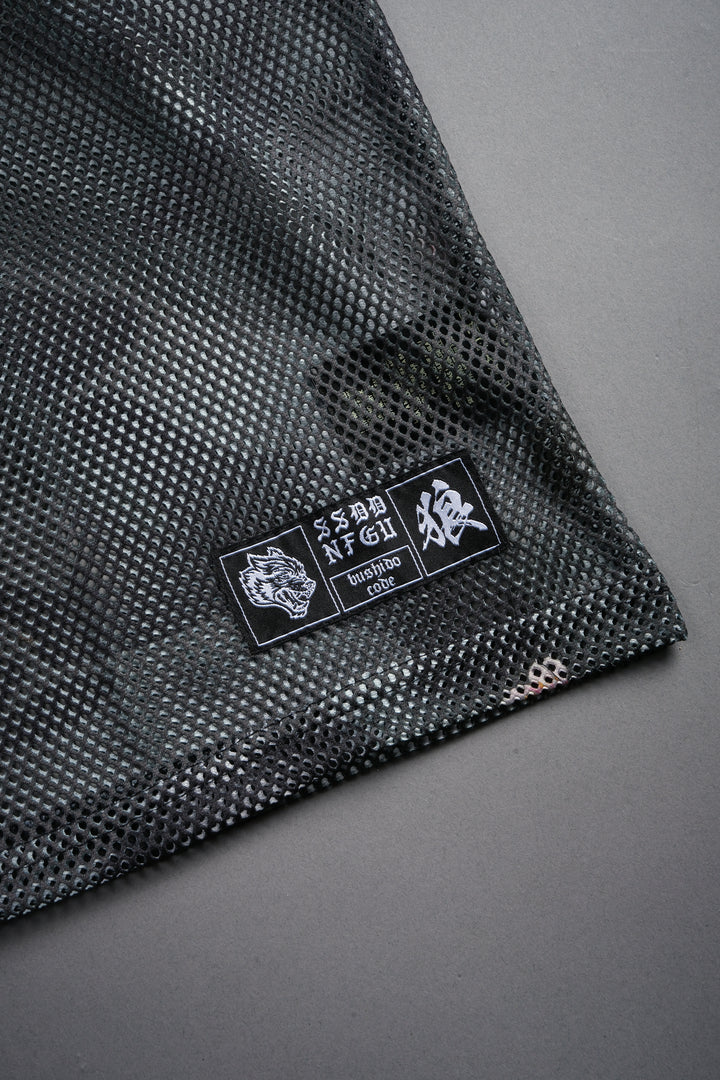 Ghost Oni Emmitt Football Jersey in Warrior In A Garden Black Camo