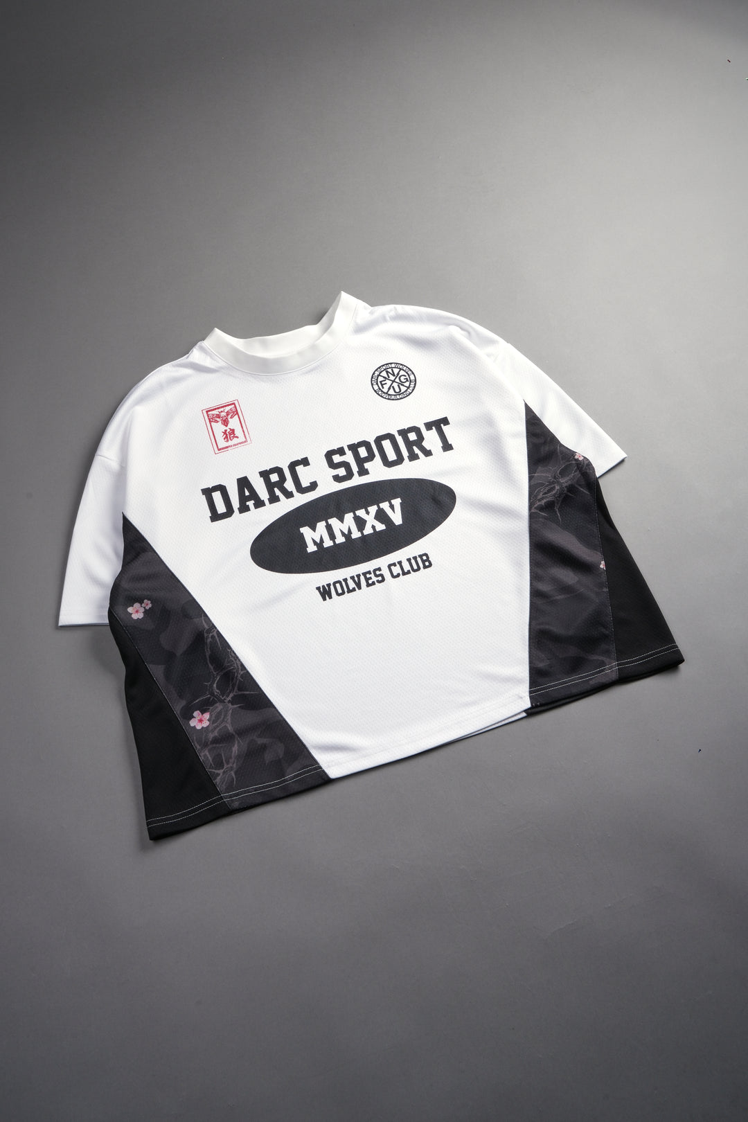Ds Warrior Naldo Sports Jersey in Cream/Black