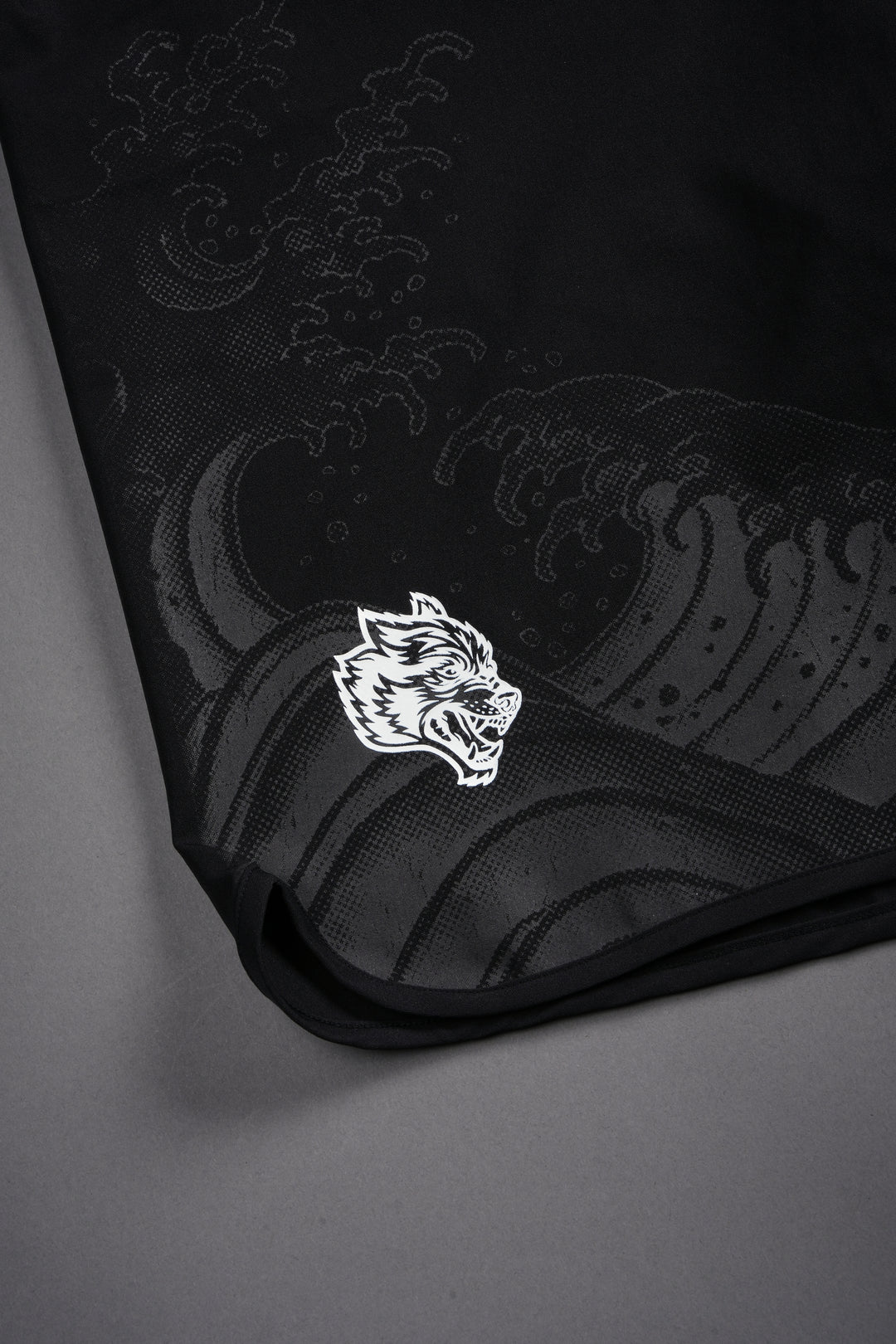 Great Wave  Bruceys Board Shorts in Black