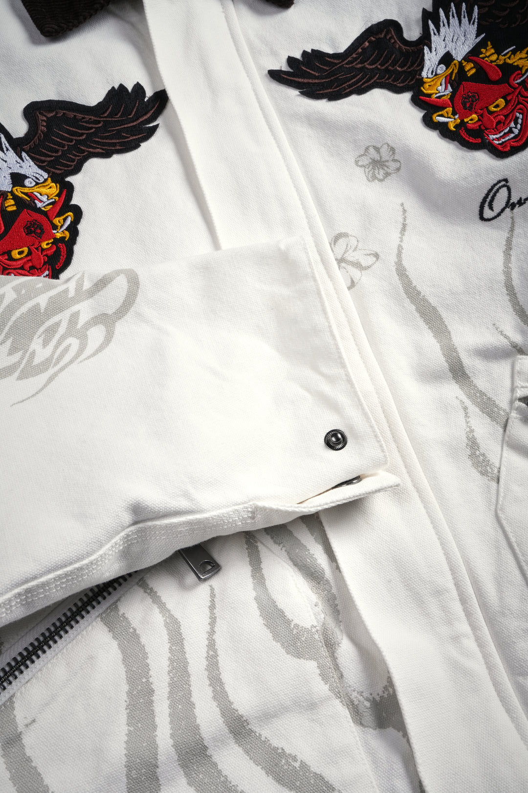 The Eagle & The Oni Earl Jacket in Cream