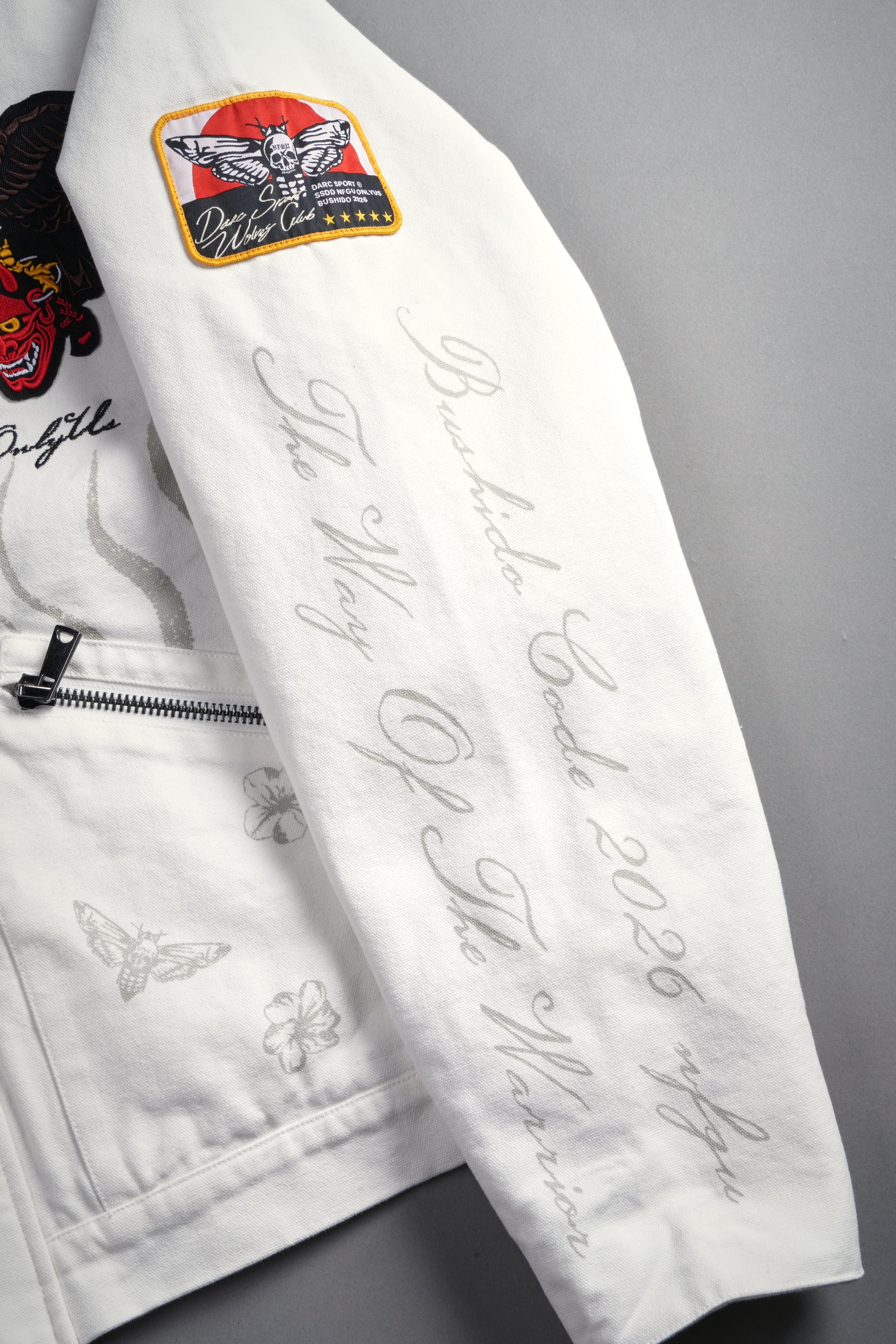 The Eagle & The Oni Earl Jacket in Cream