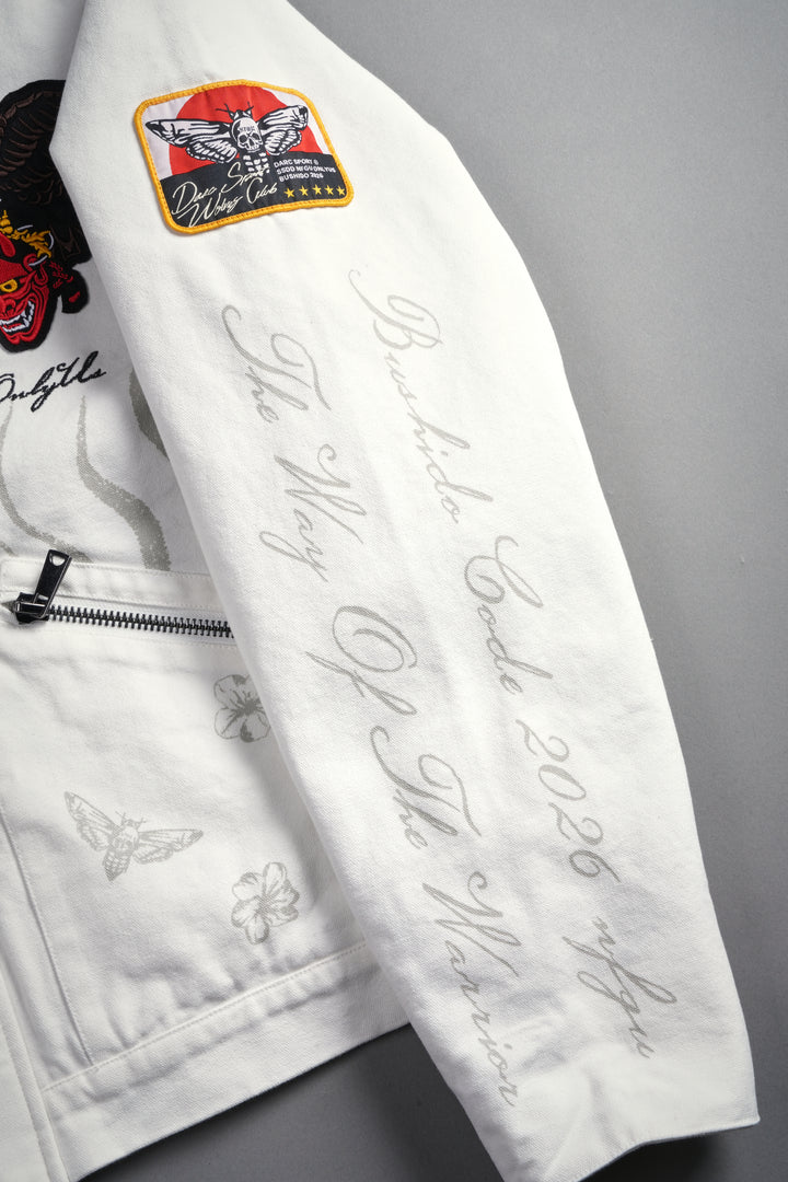 The Eagle & The Oni Earl Jacket in Cream