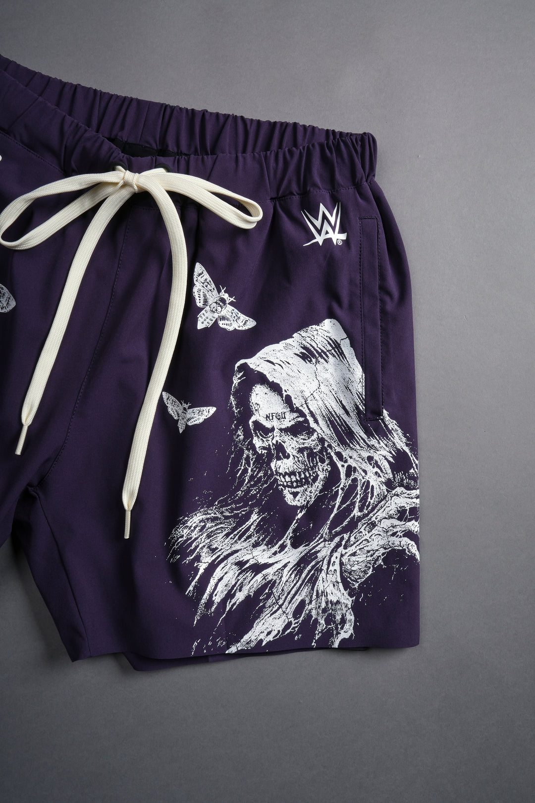 Grim Reaper Compression Shorts in Phantom Purple