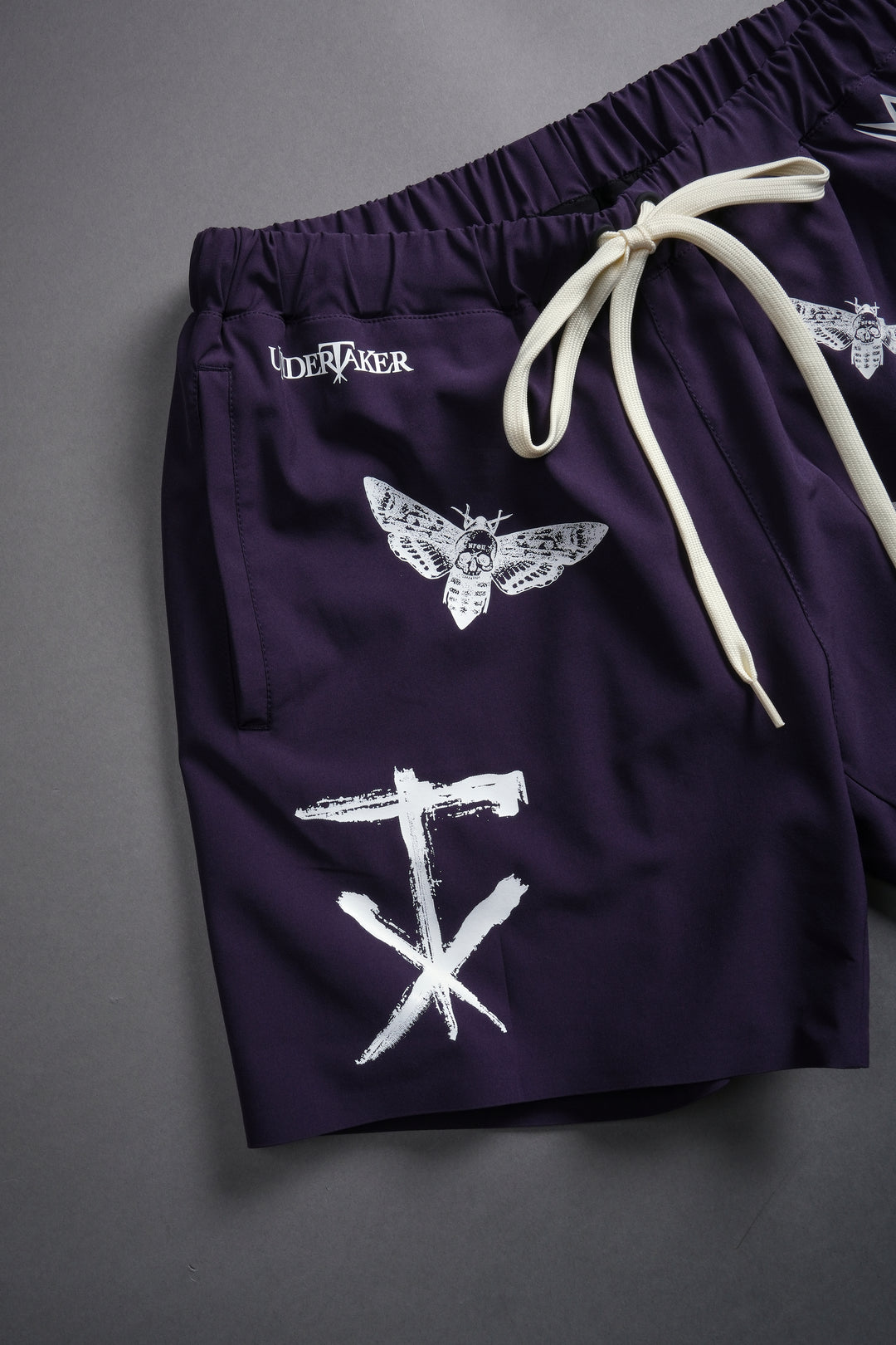 Grim Reaper Compression Shorts in Phantom Purple