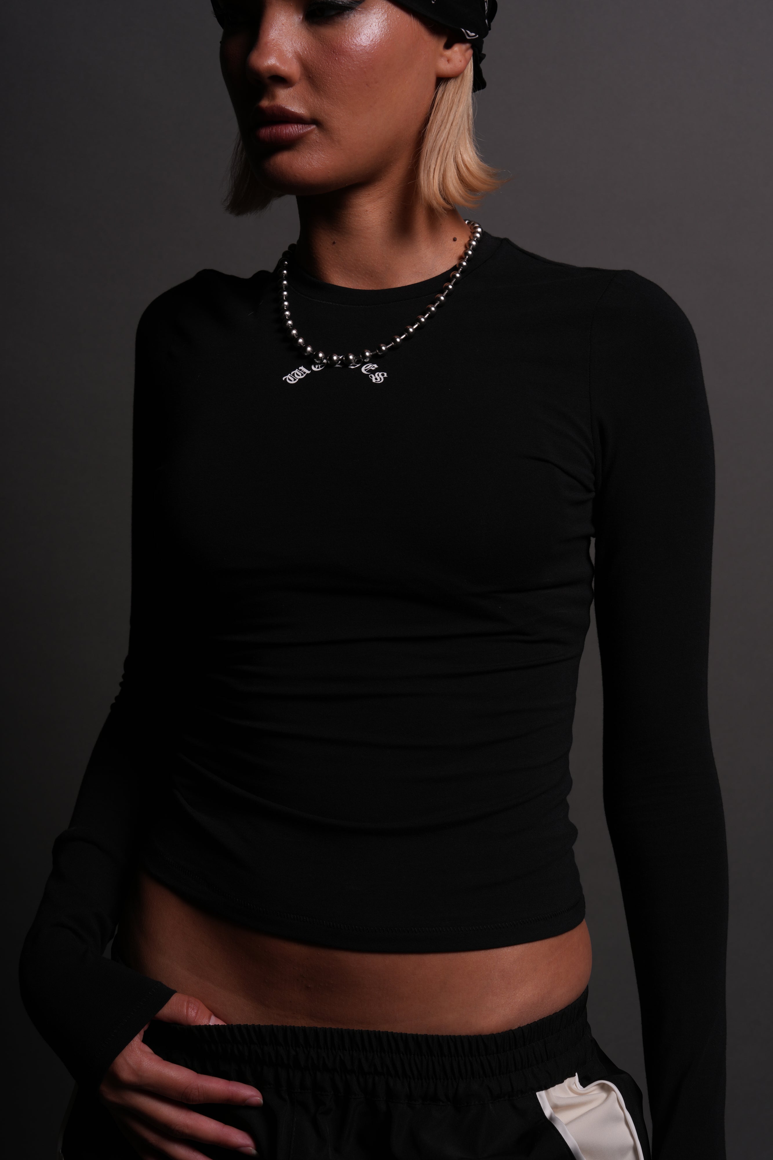 Chopper V2 "Eden" L/S Tee in Black
