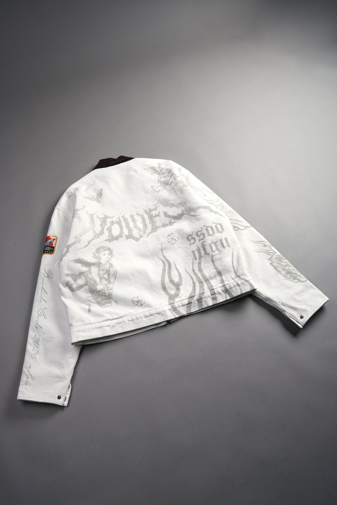 The Eagle & The Oni Earl Jacket in Cream