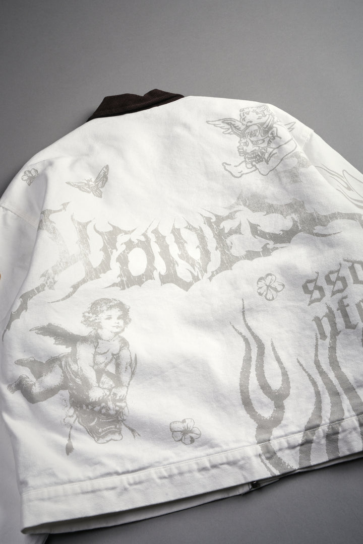 The Eagle & The Oni Earl Jacket in Cream