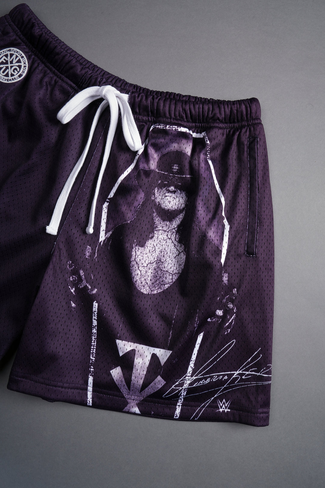 Piledriver Mesh Shorts in Phantom Purple