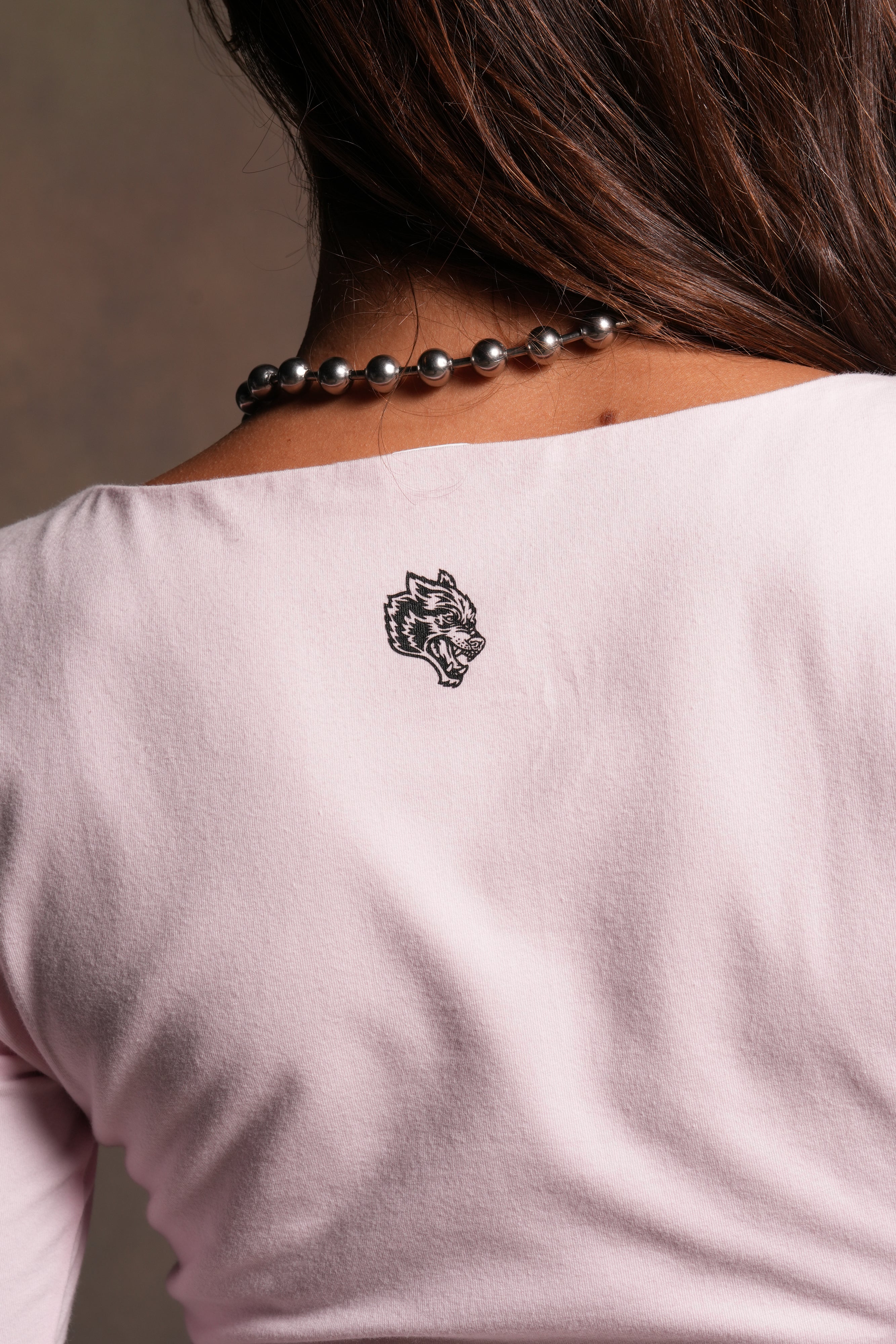 H-D Chopper Solay Eden Squareneck Ls in Blush Pink