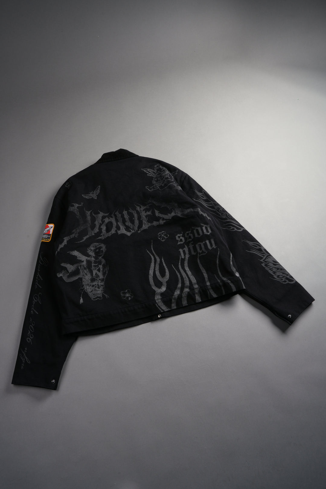 The Eagle & The Oni Earl Jacket in Black